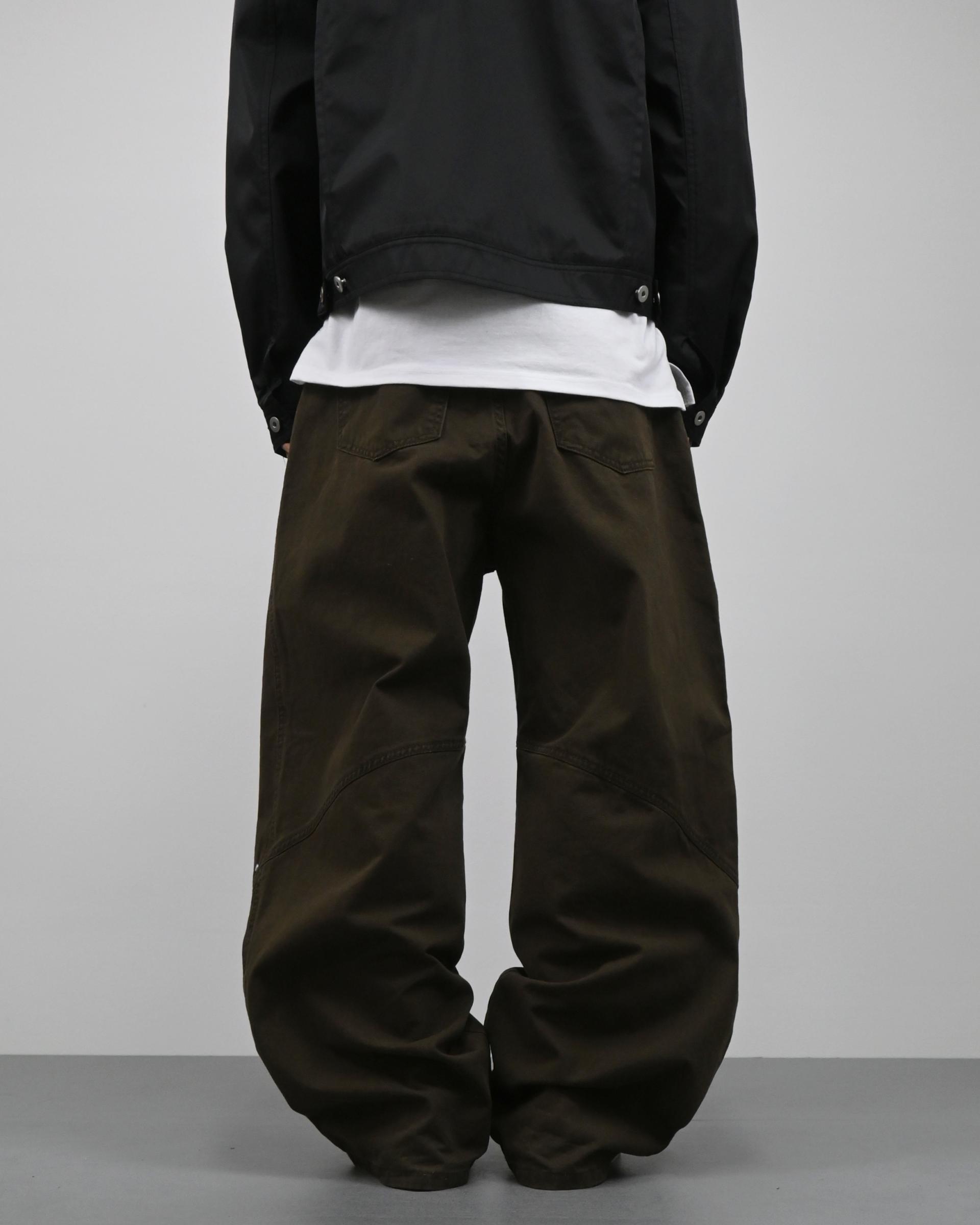 bio cotton rivet pants