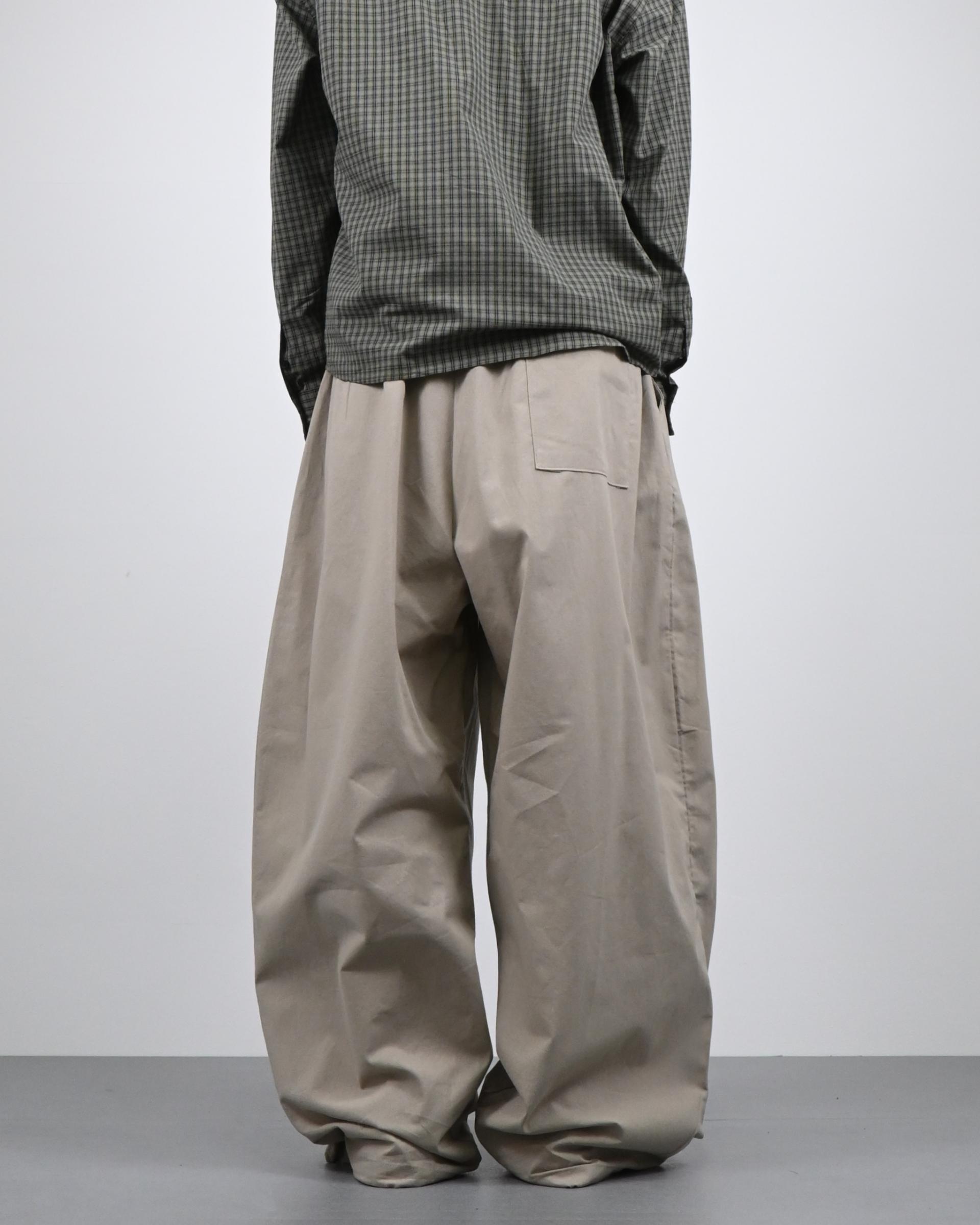 linen cotton balloon pants
