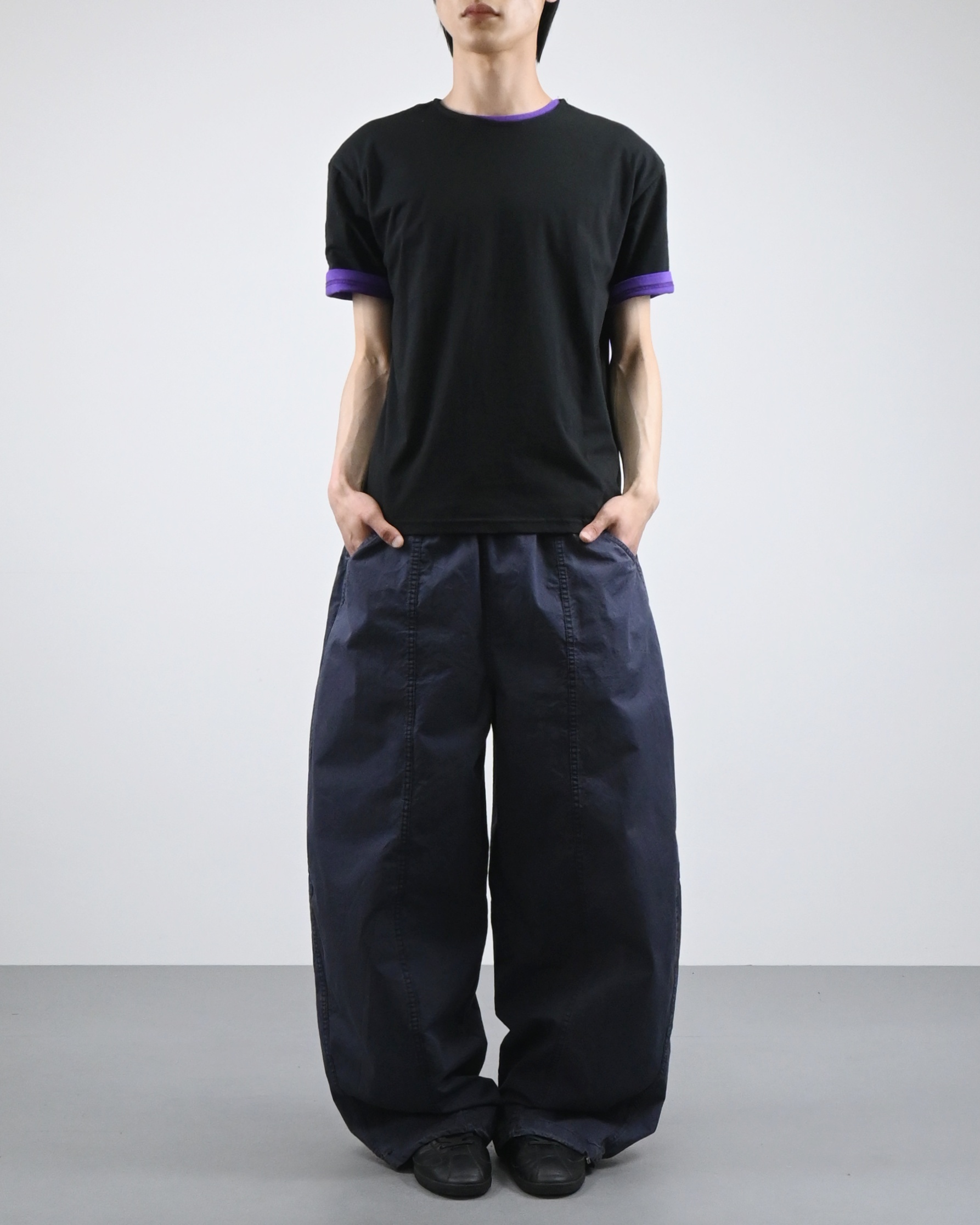 fruits u-neck half t-shirt