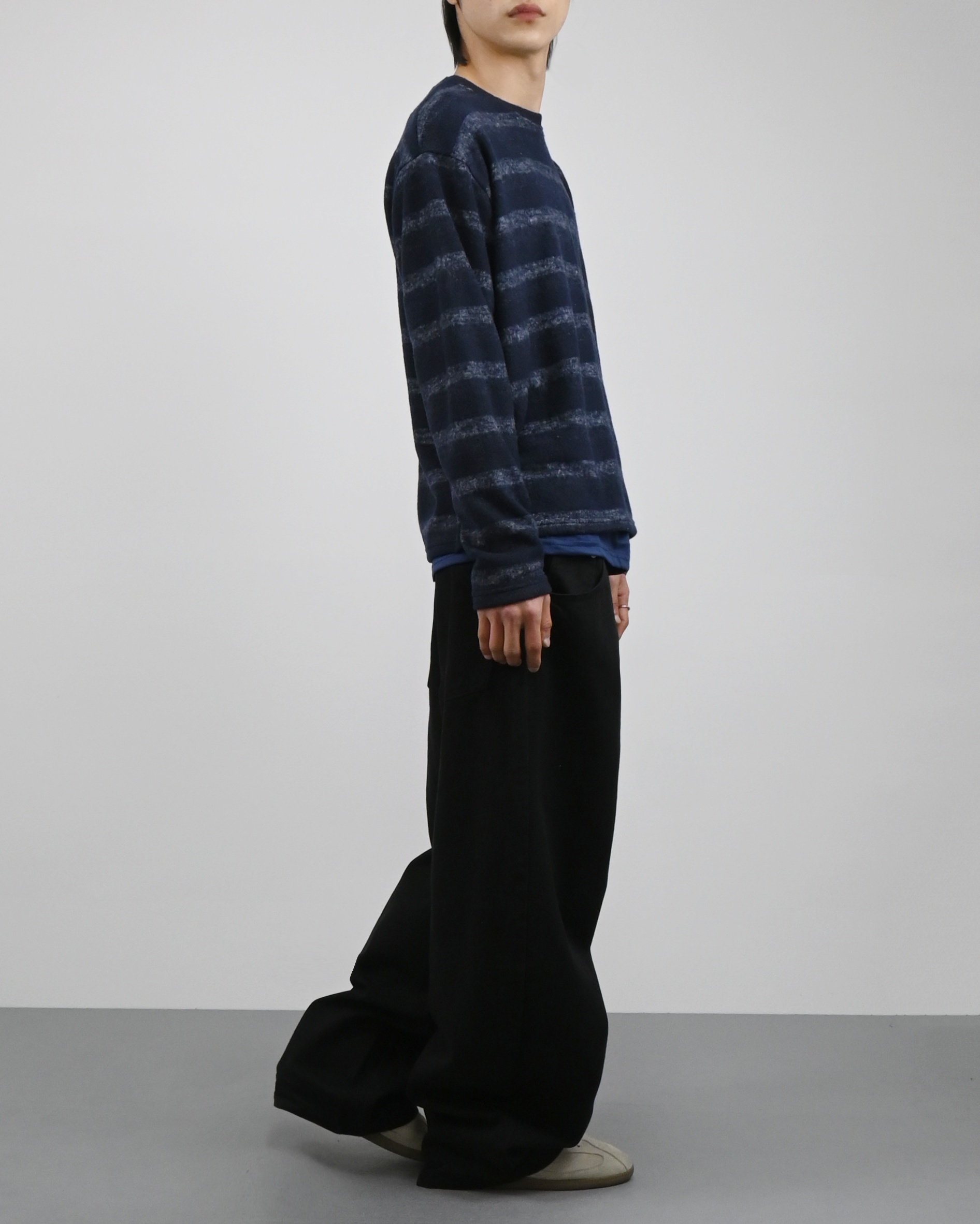 ash stripe knit
