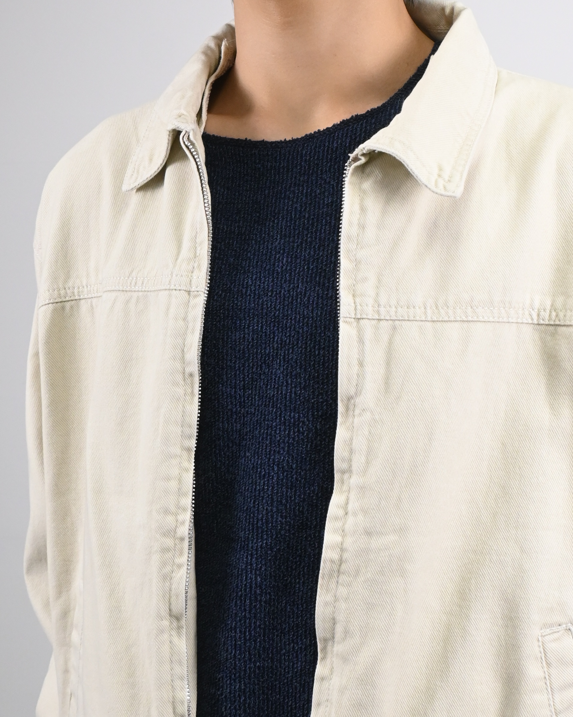 leon kara trucker jacket