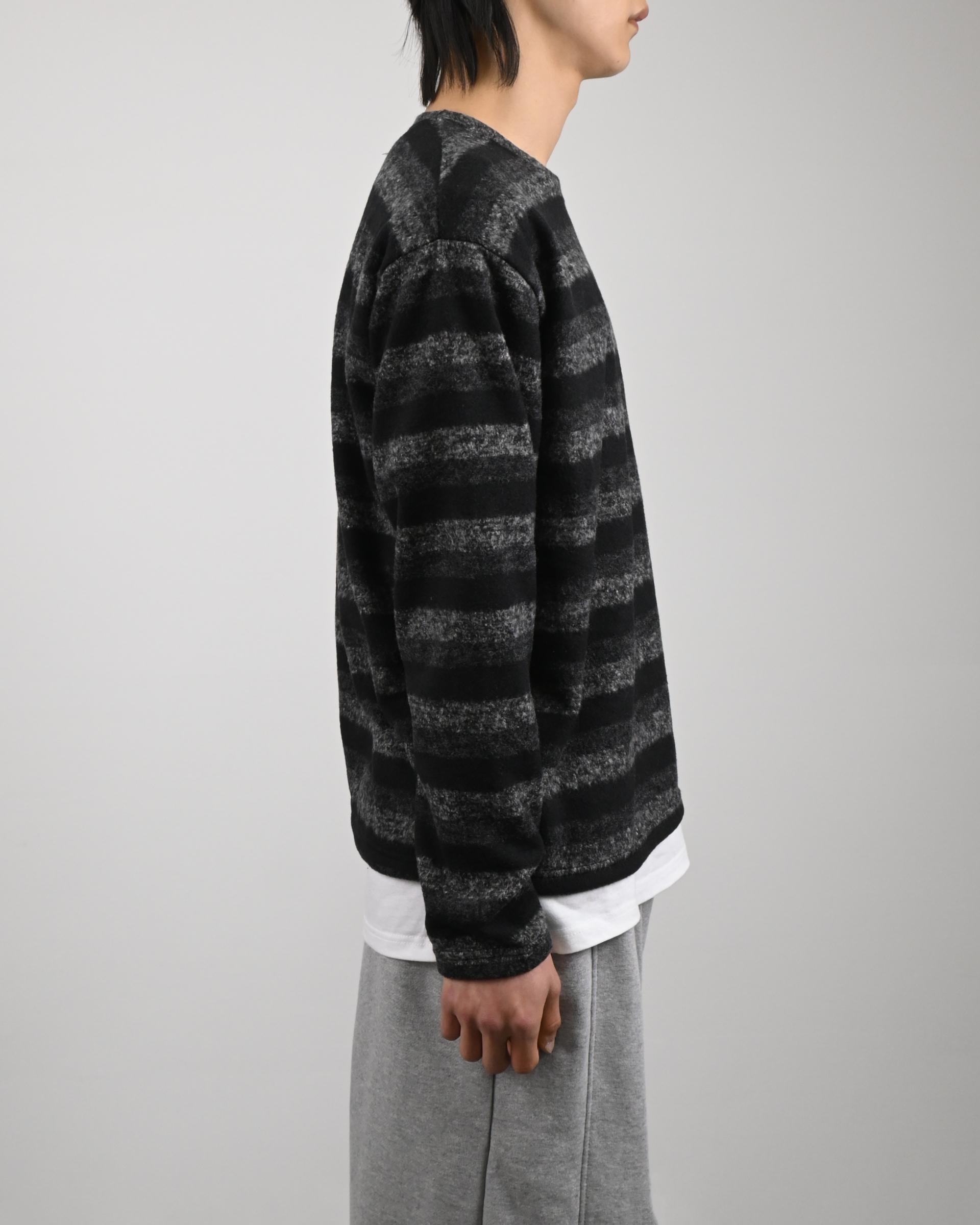 ash stripe knit