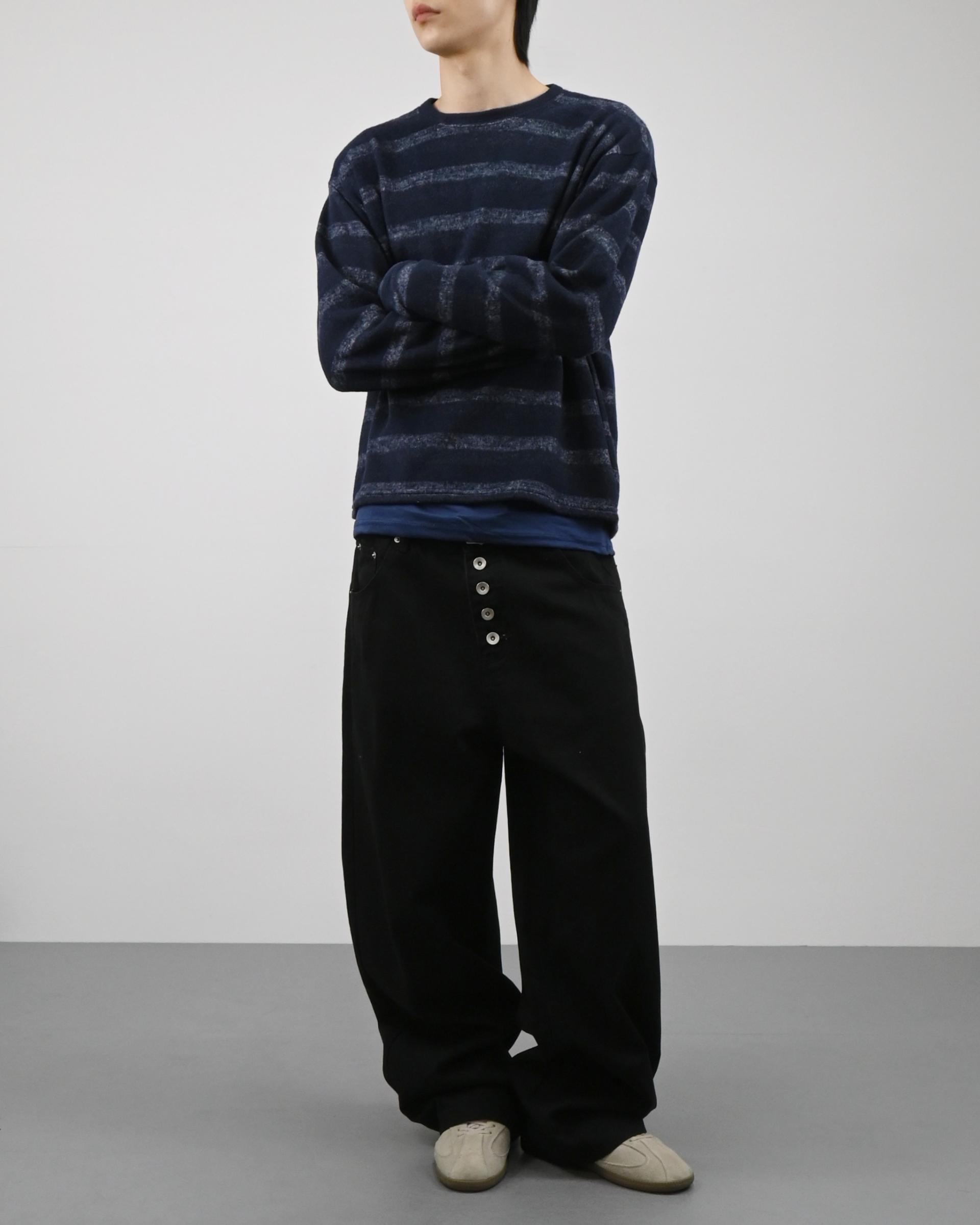 ash stripe knit