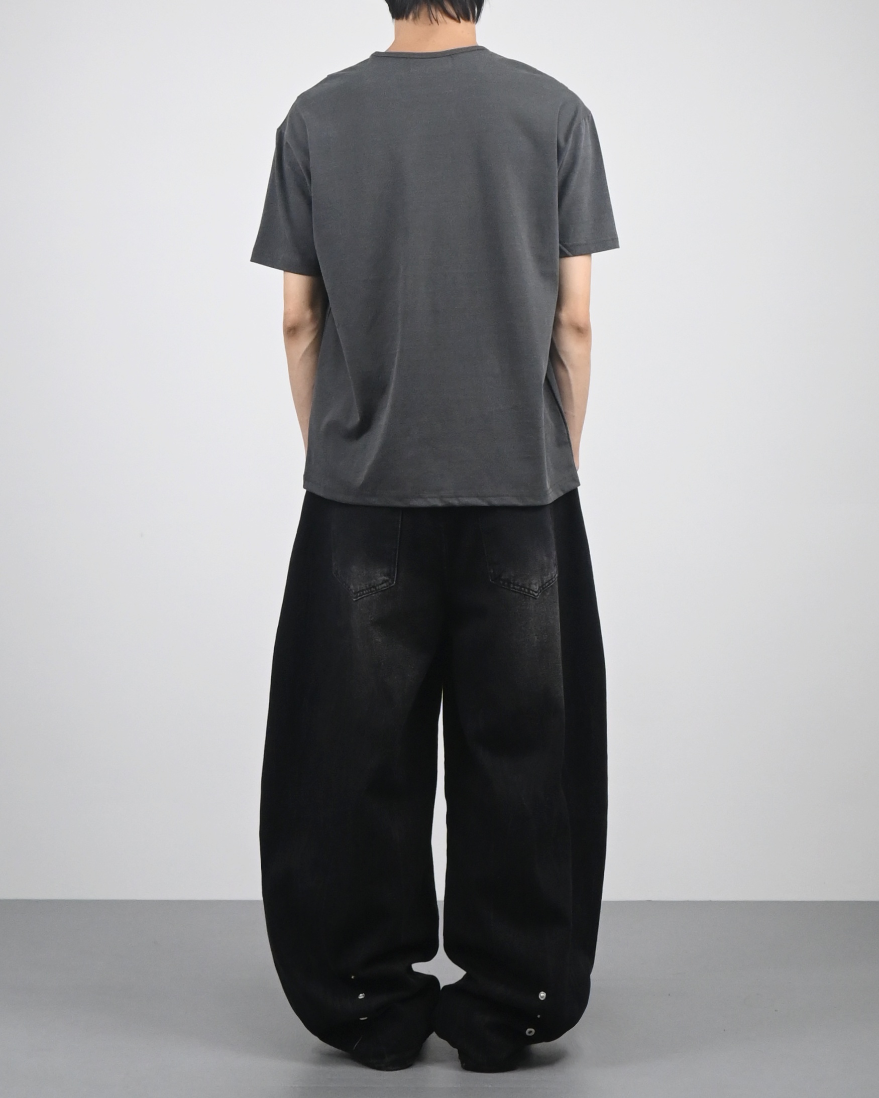 pigment dart crop half t-shirt