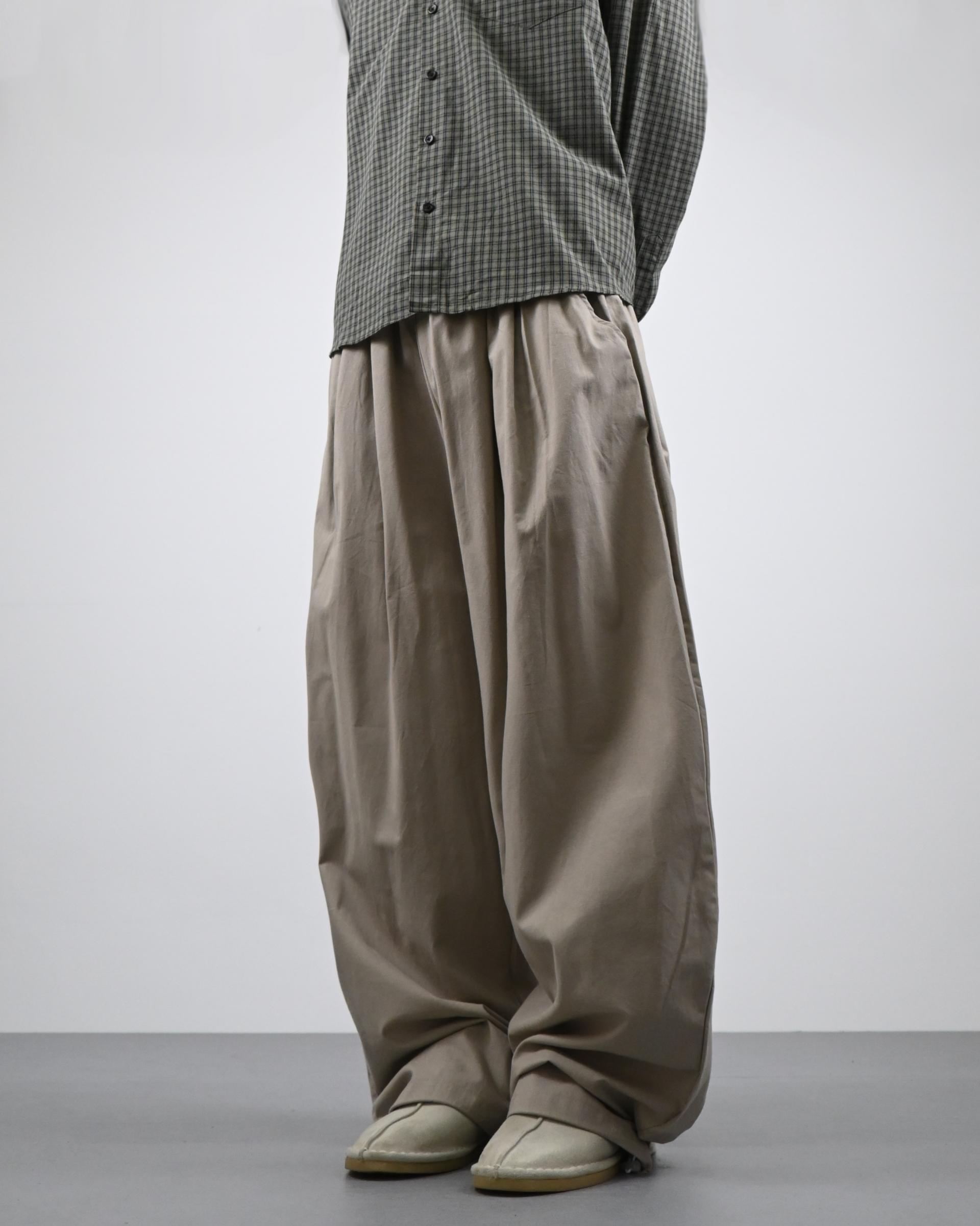 linen cotton balloon pants