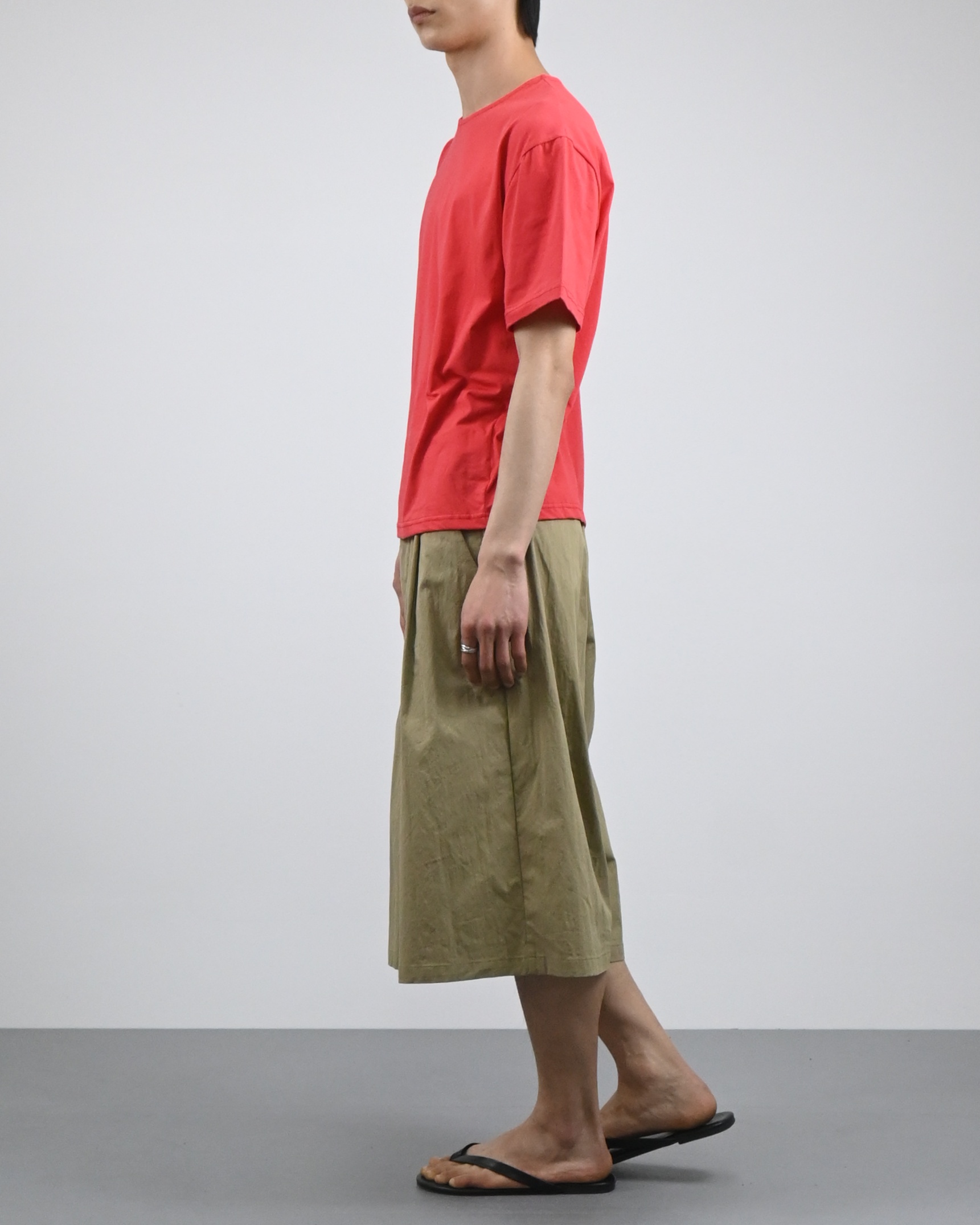fruits u-neck half t-shirt