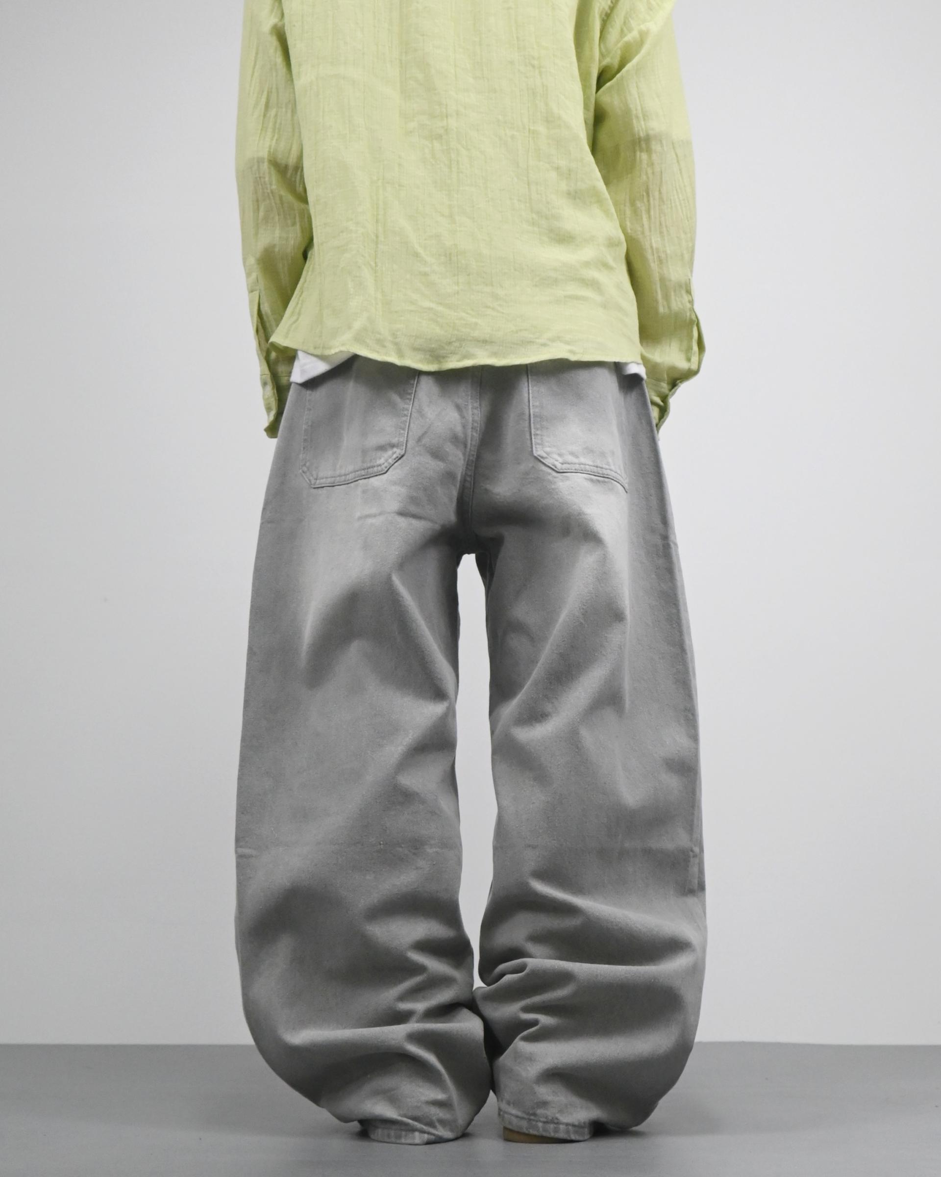 grash washed denim pants