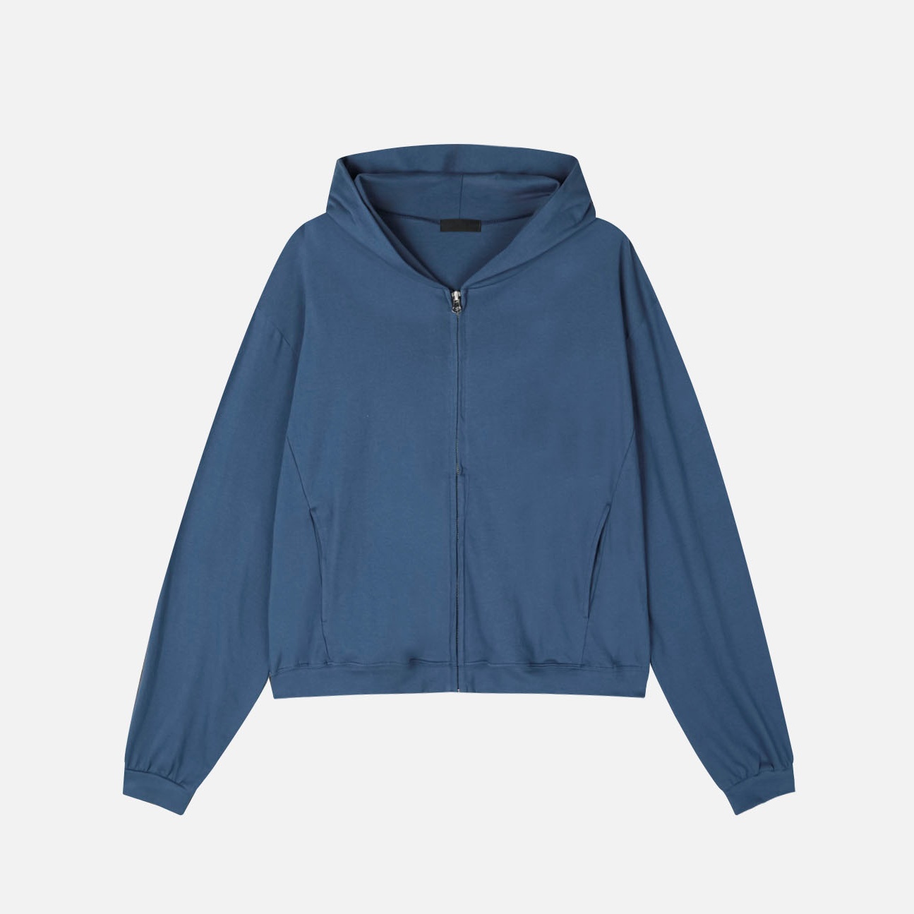 rudy crop hoodie zip-up