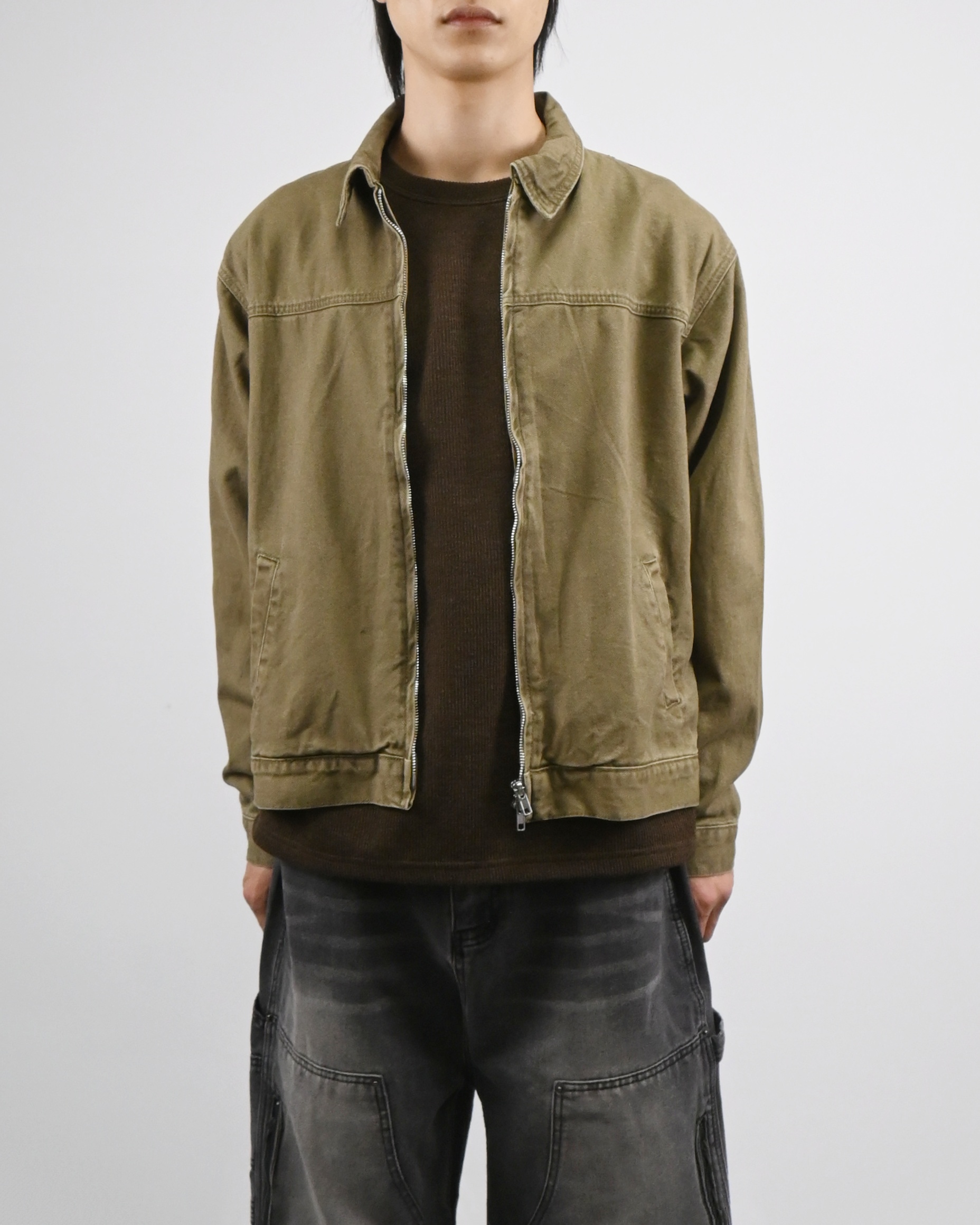leon kara trucker jacket
