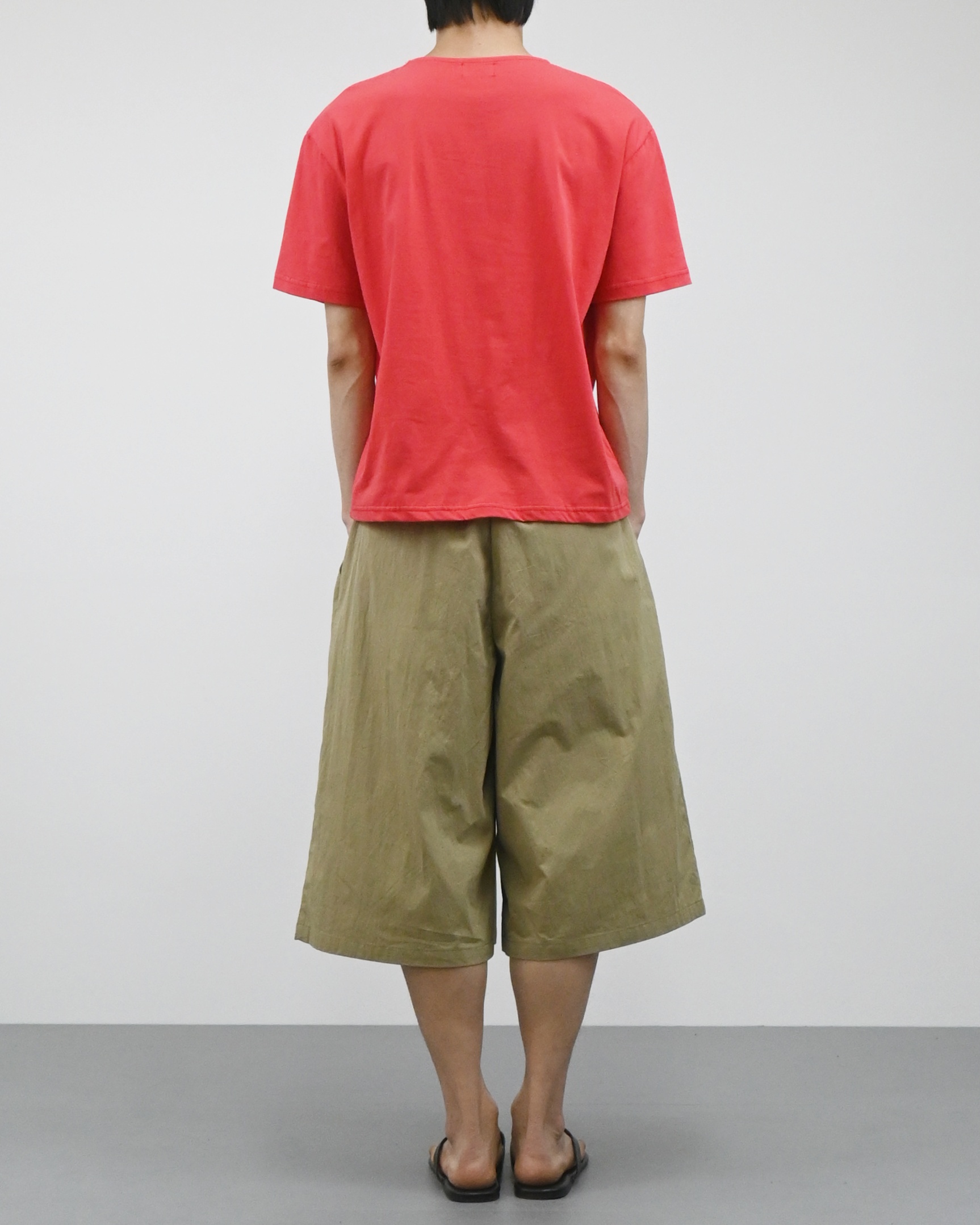 fruits u-neck half t-shirt