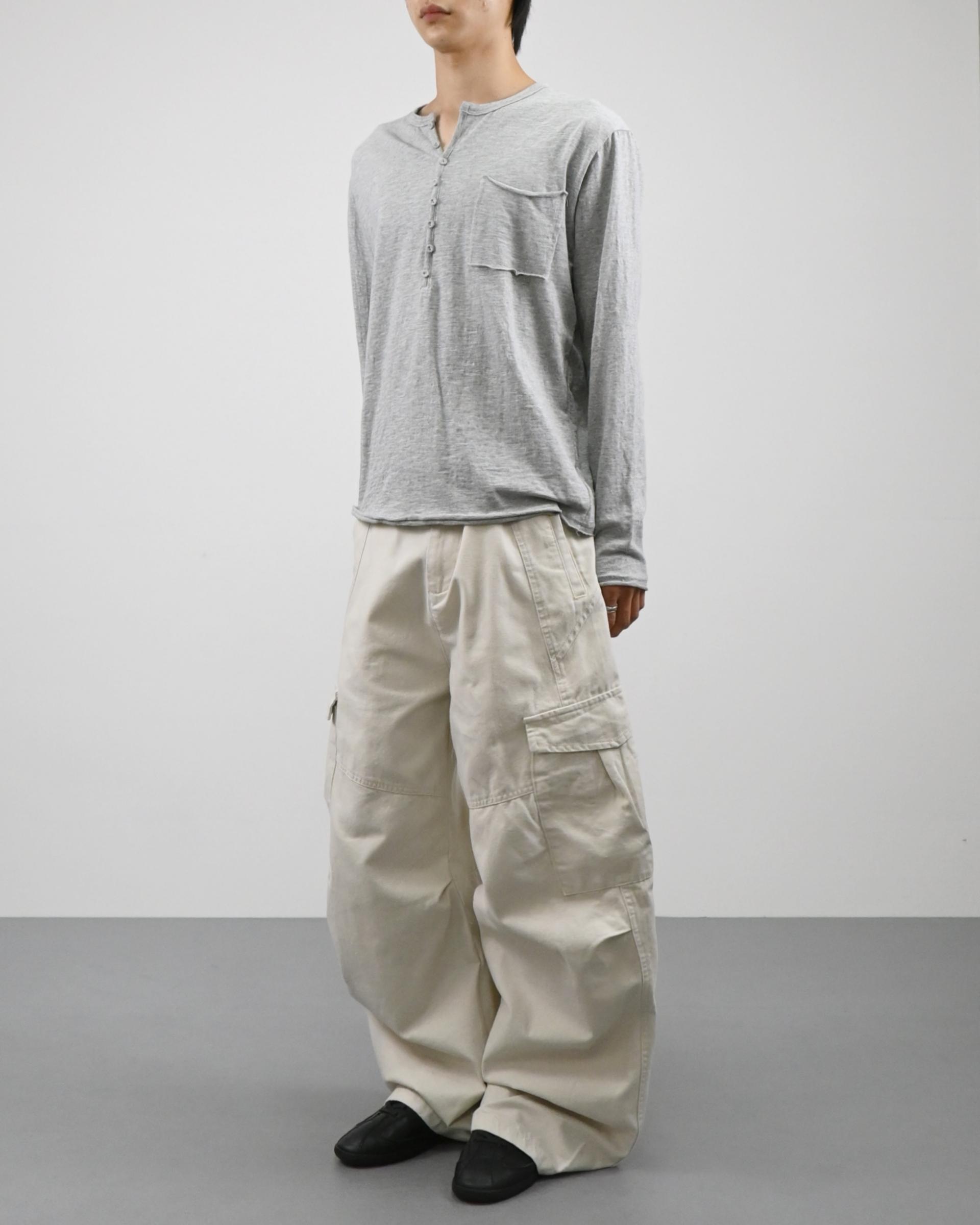 neon invision curved cotton pants