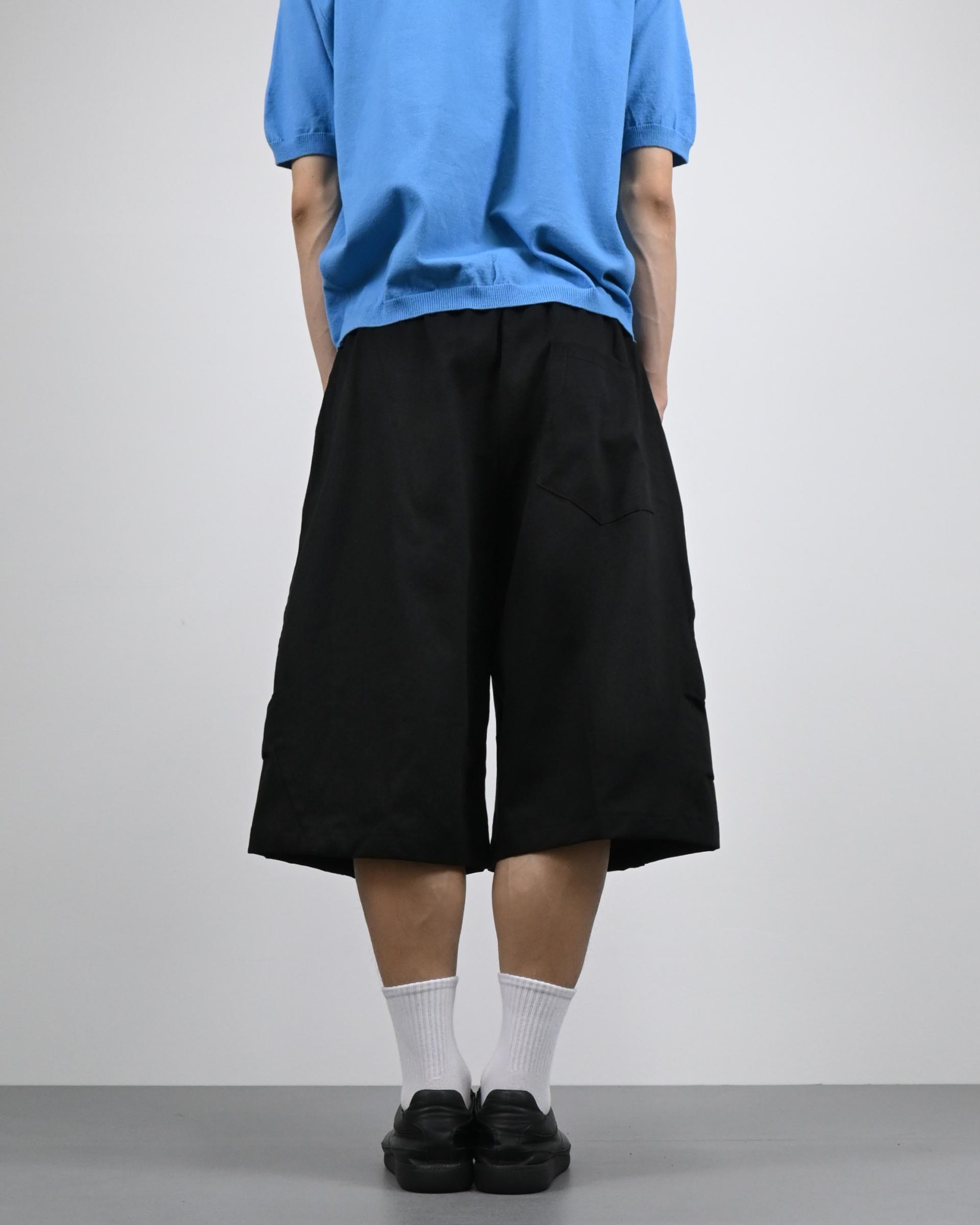 archive curved bermuda cotton pants