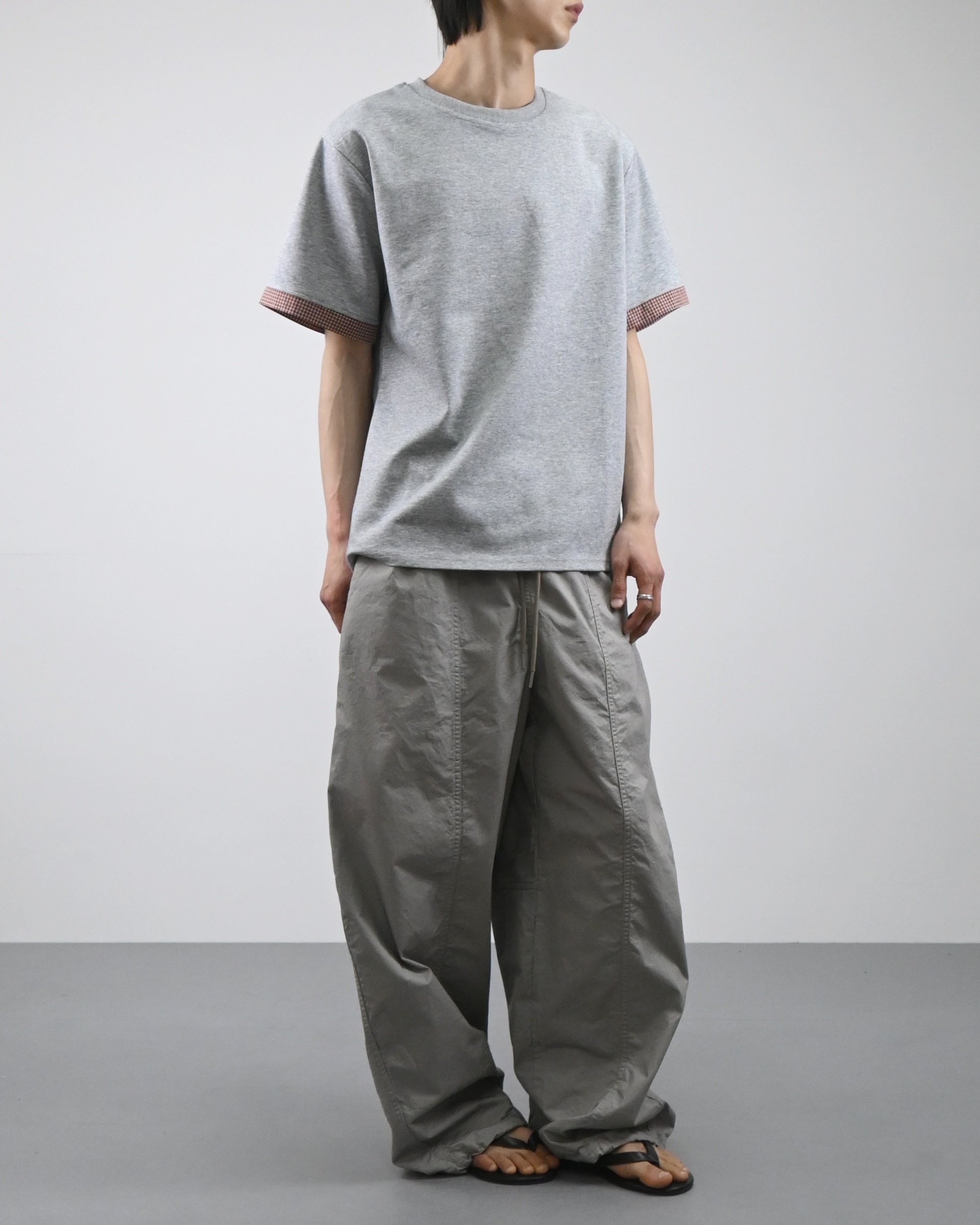 double fit balloon cotton pants
