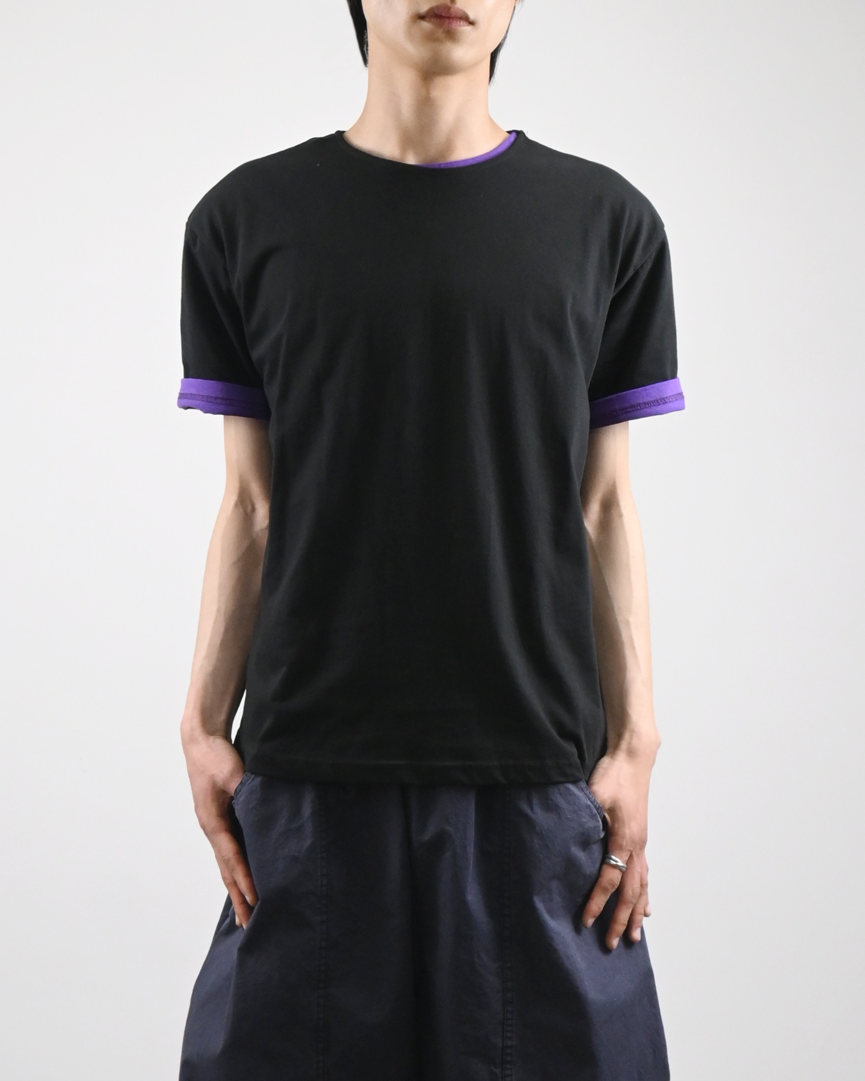 fruits u-neck half t-shirt