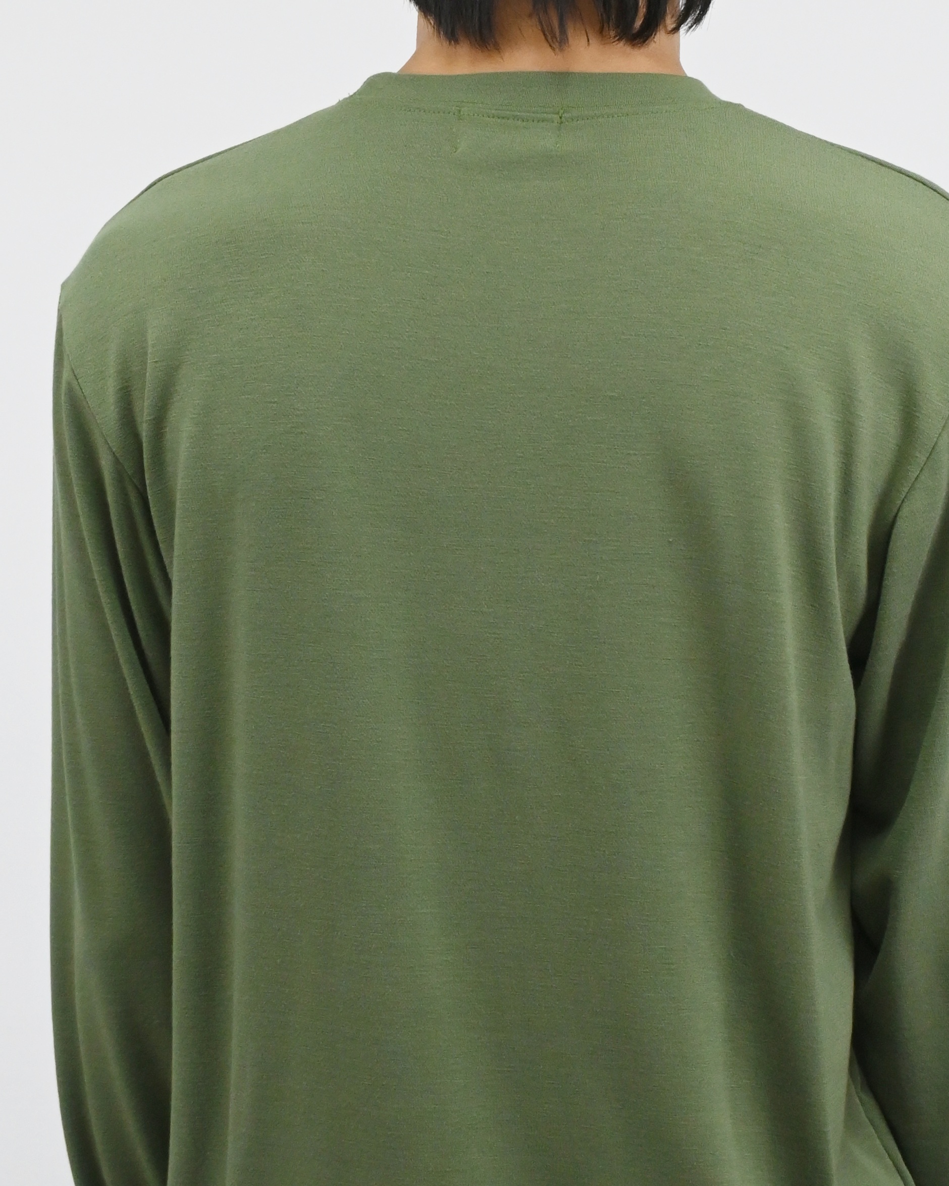 slub henley neck long sleeve 복제