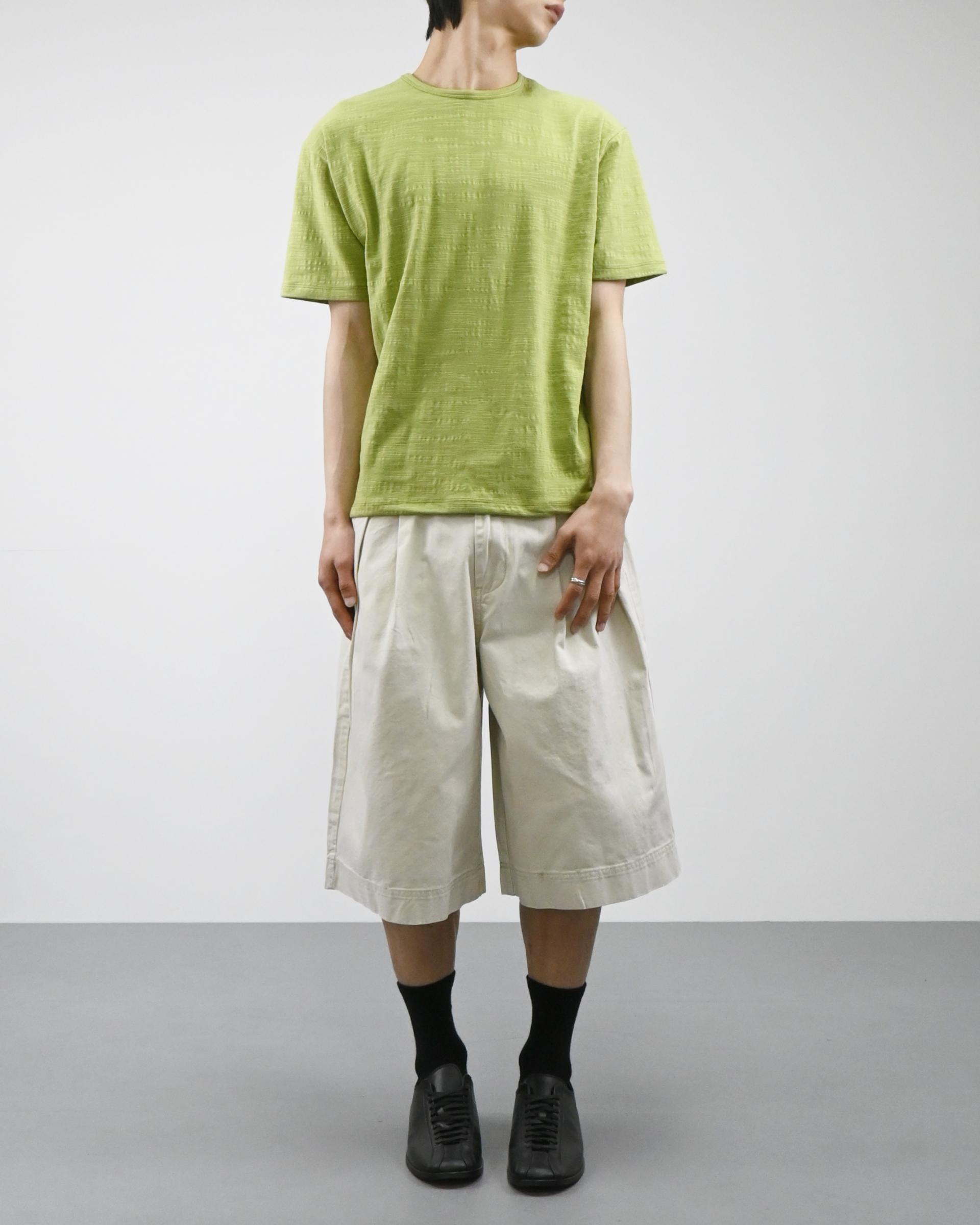slub vintage half t-shirt