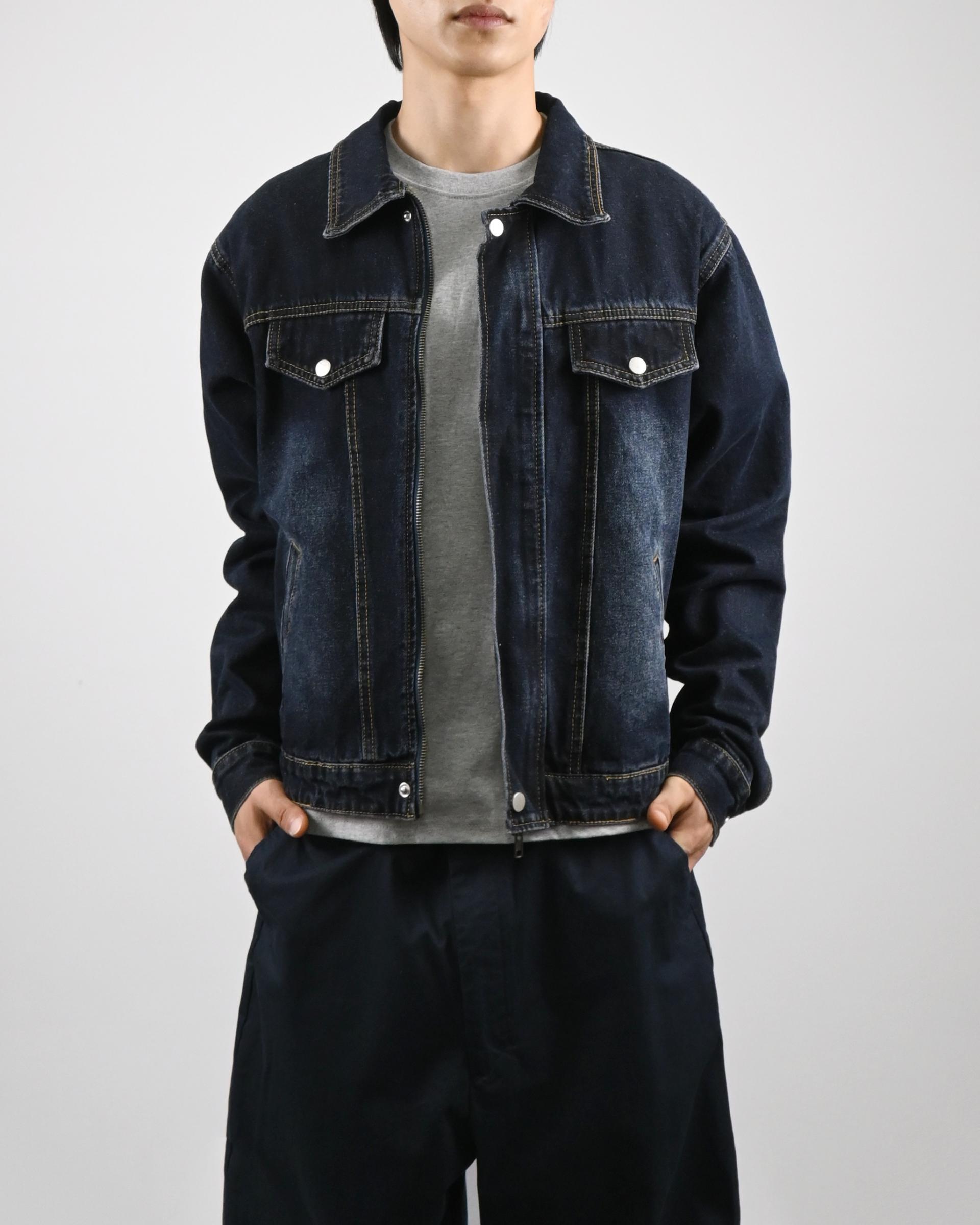 nox washed denim jacket