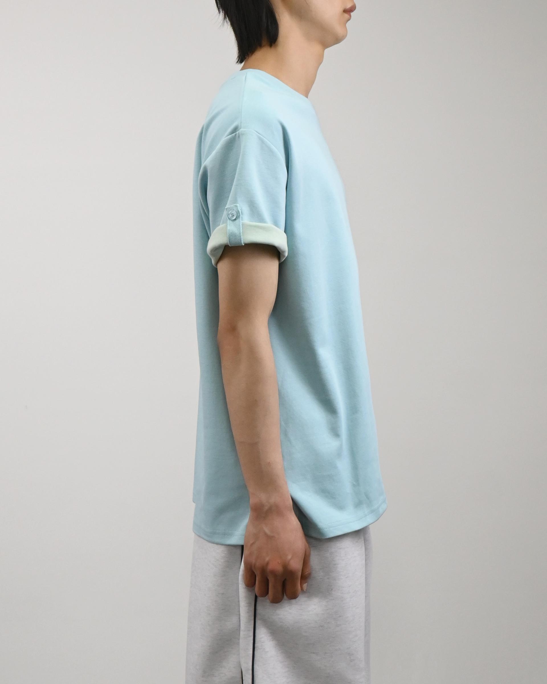 coloring roll-up half t-shirt