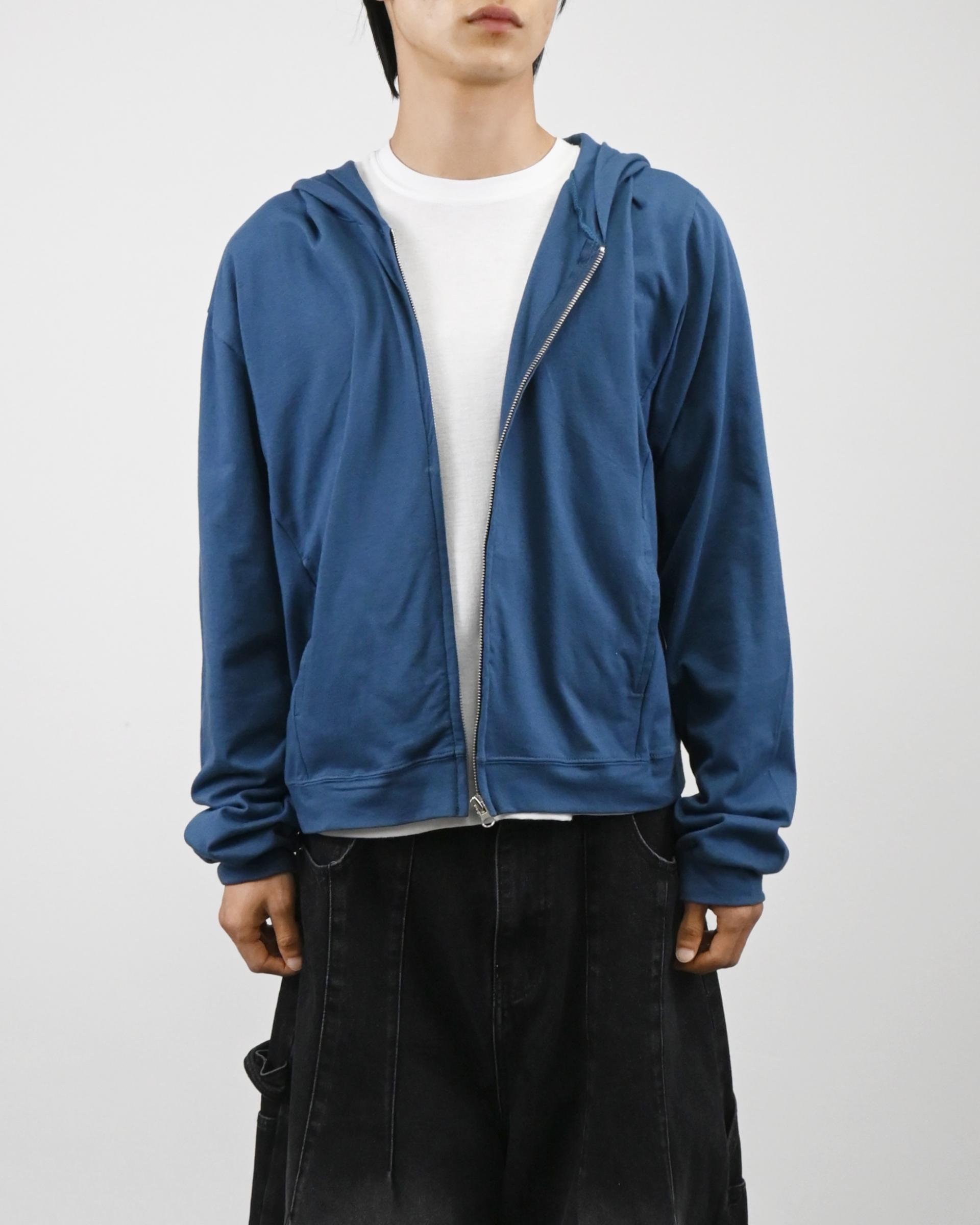 rudy crop hoodie zip-up