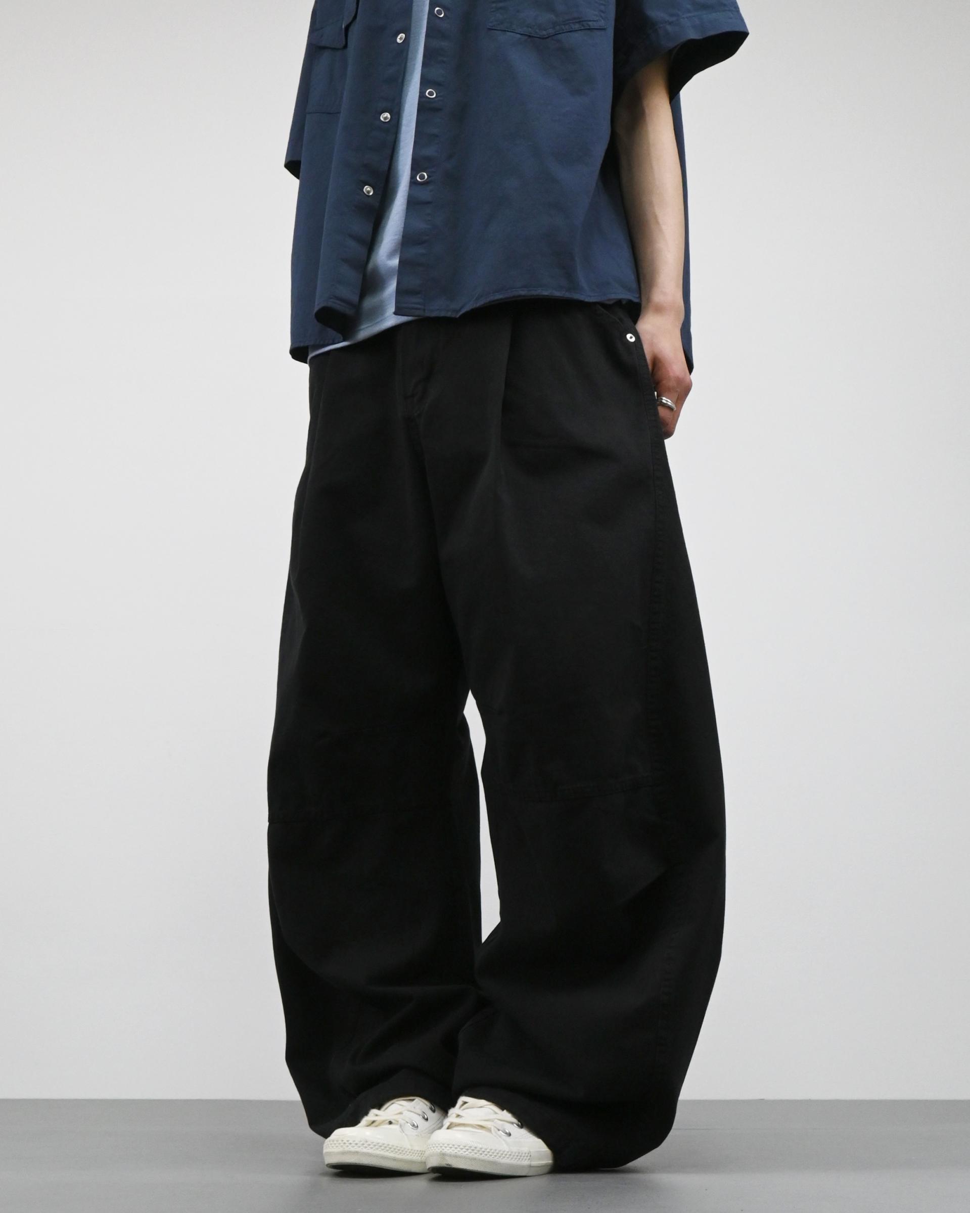 volumetric balloon cotton pants