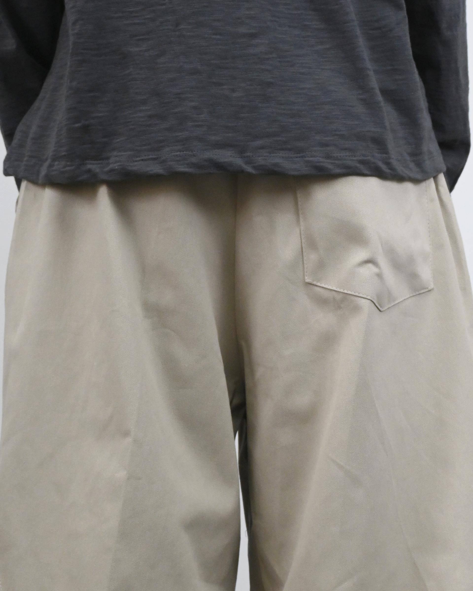 archive curved bermuda cotton pants