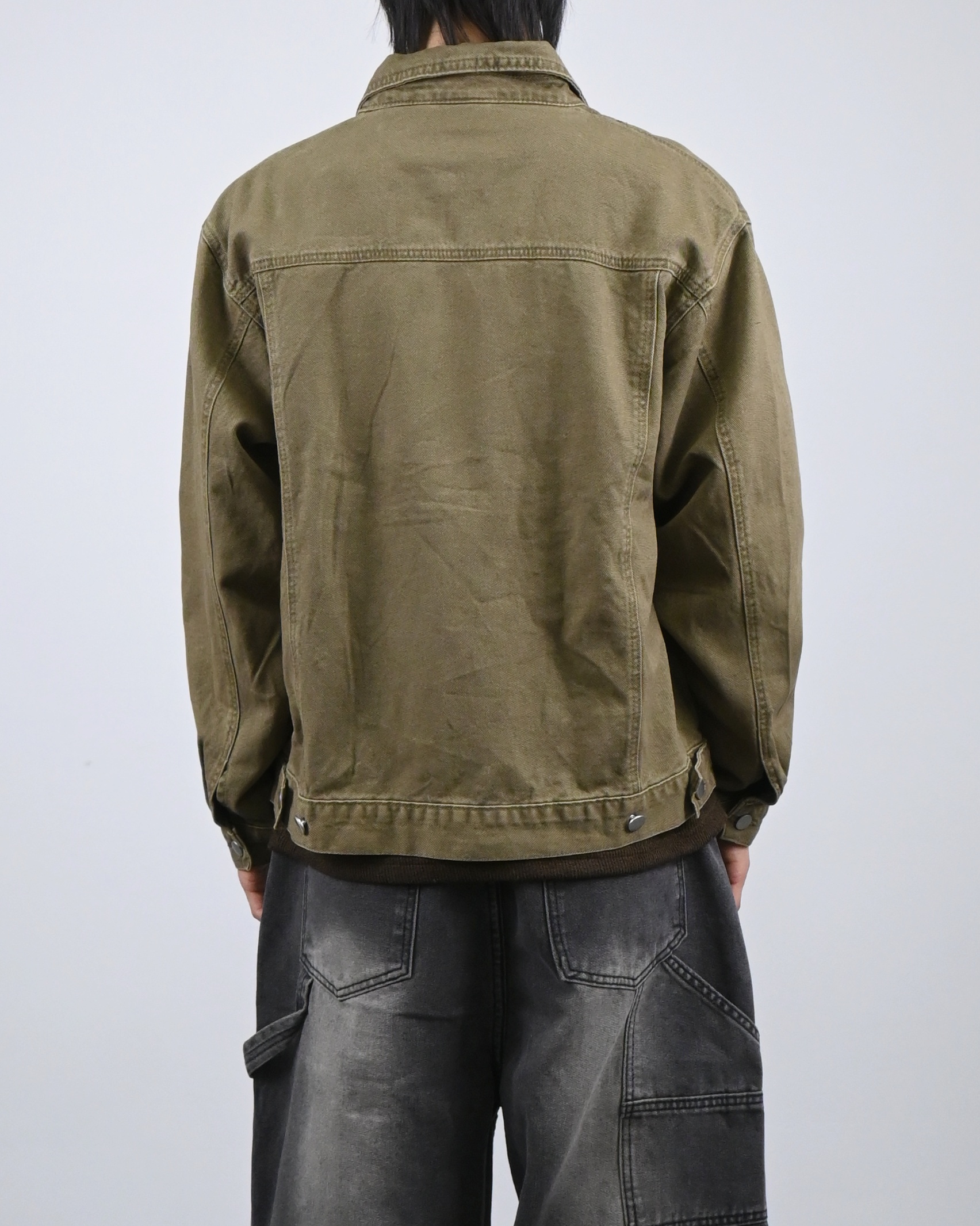 leon kara trucker jacket