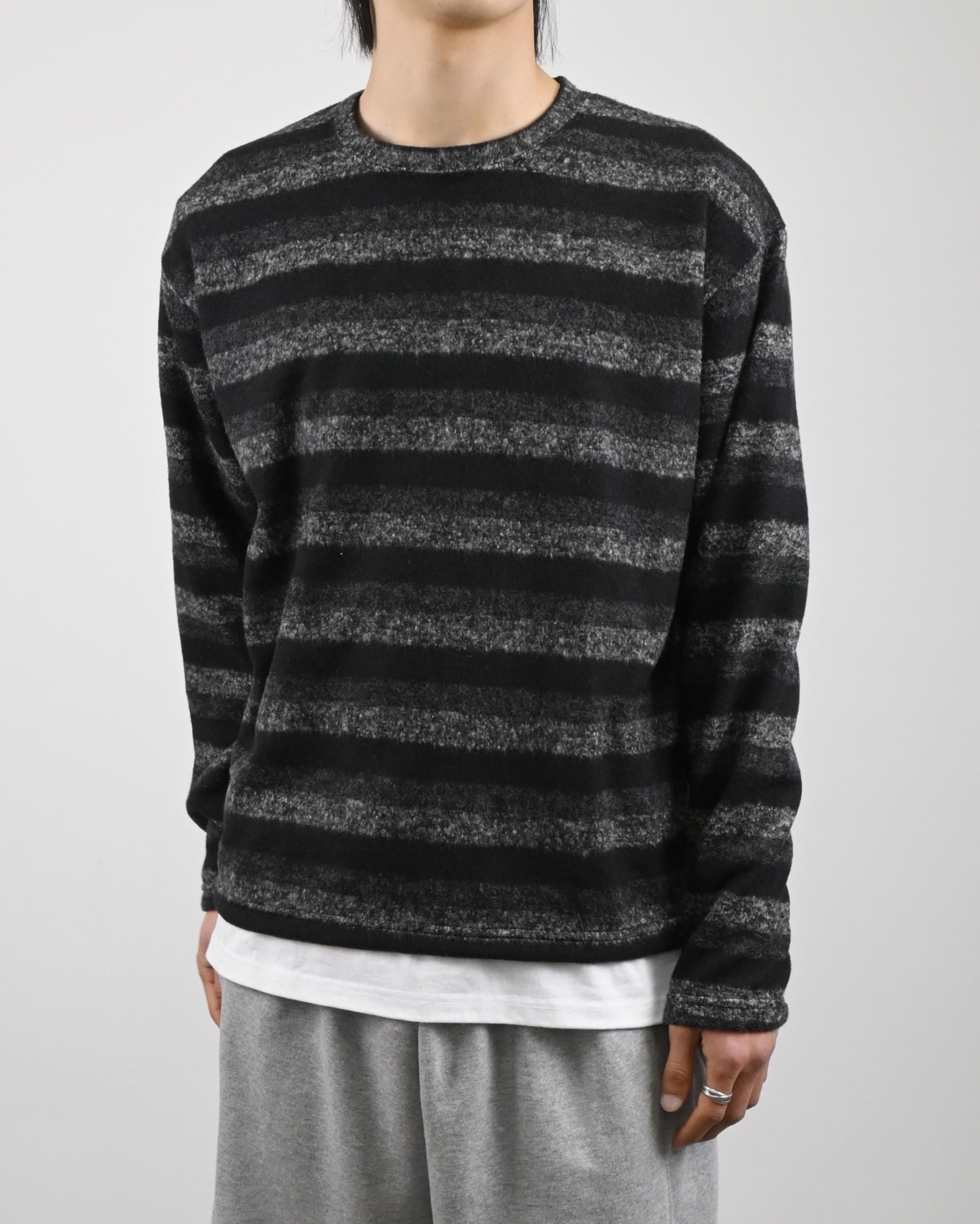 ash stripe knit