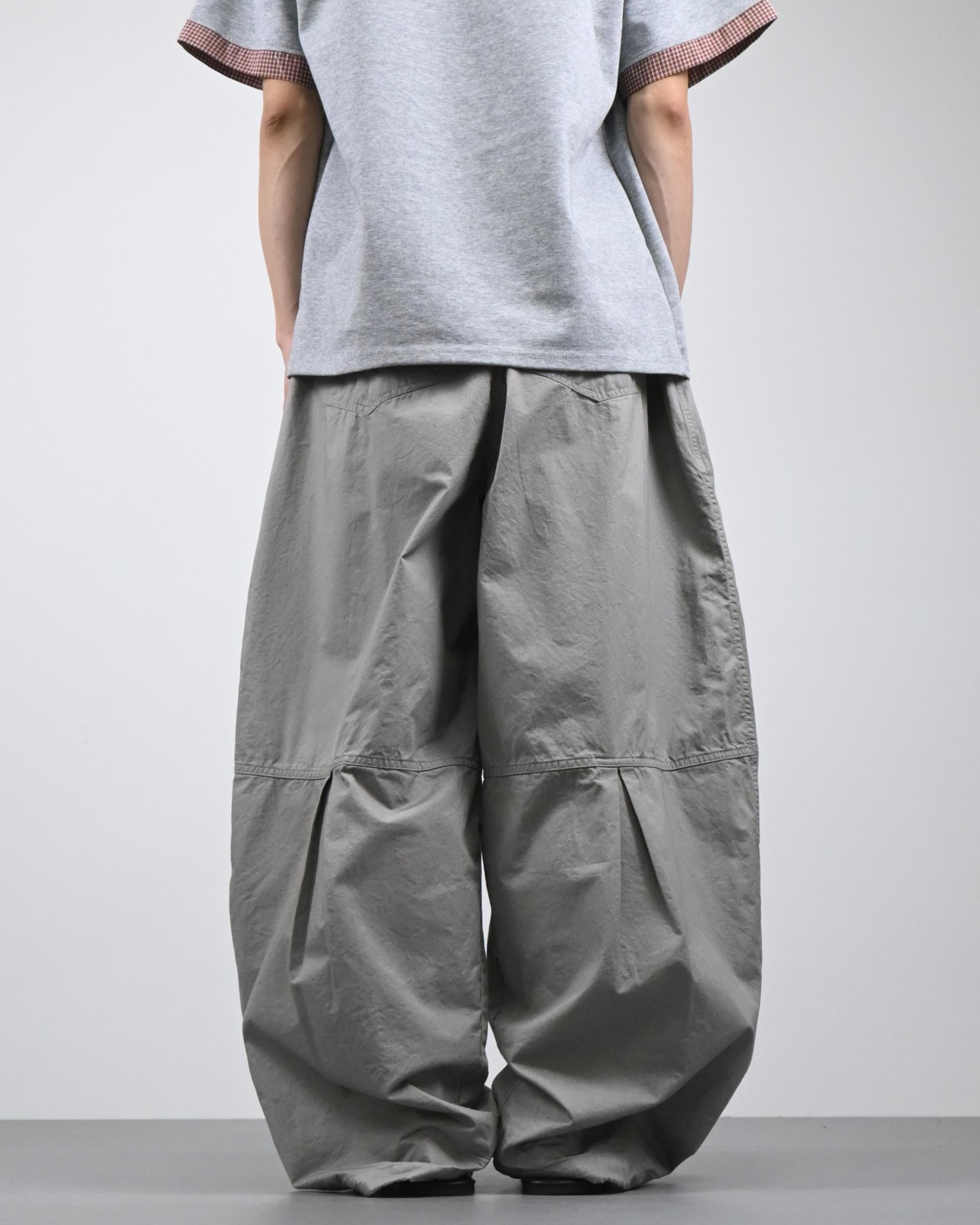double fit balloon cotton pants