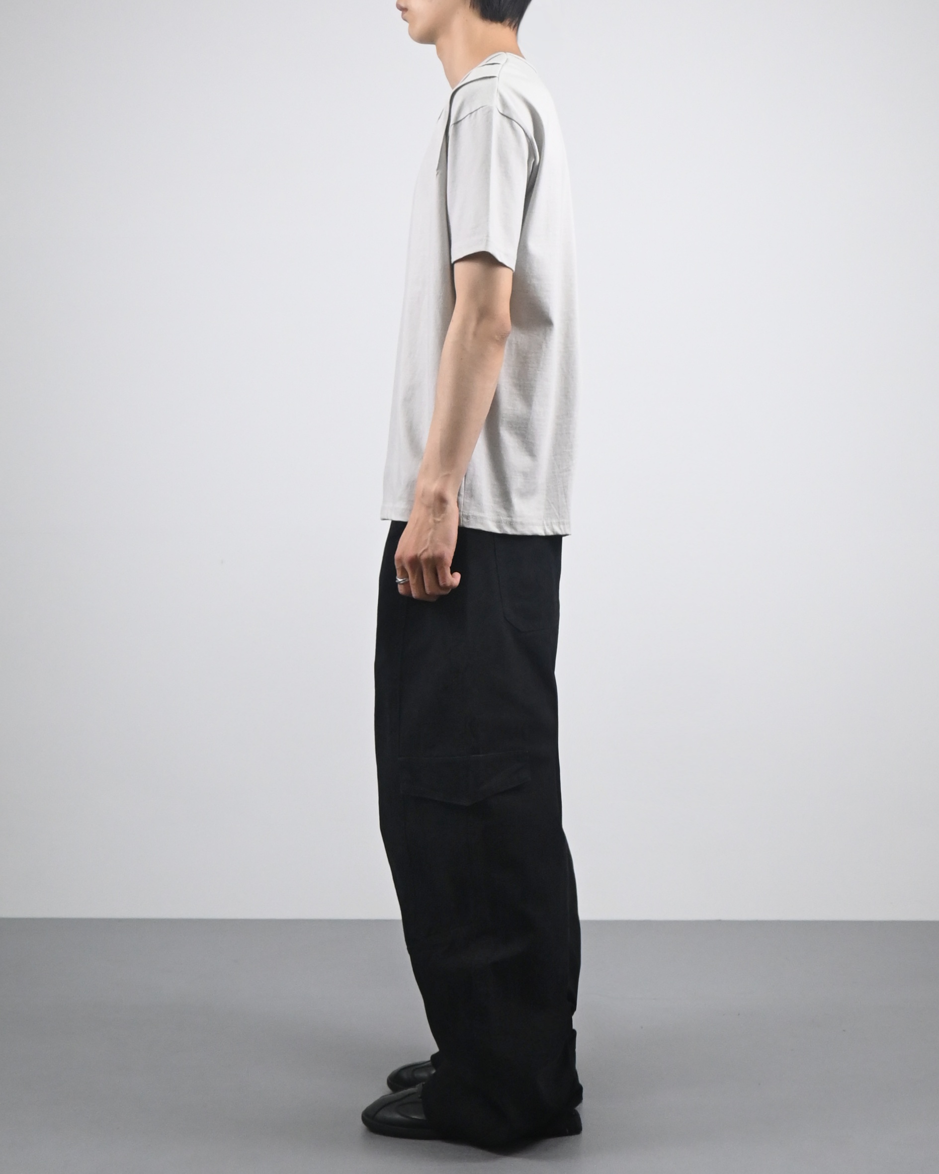pigment dart crop half t-shirt