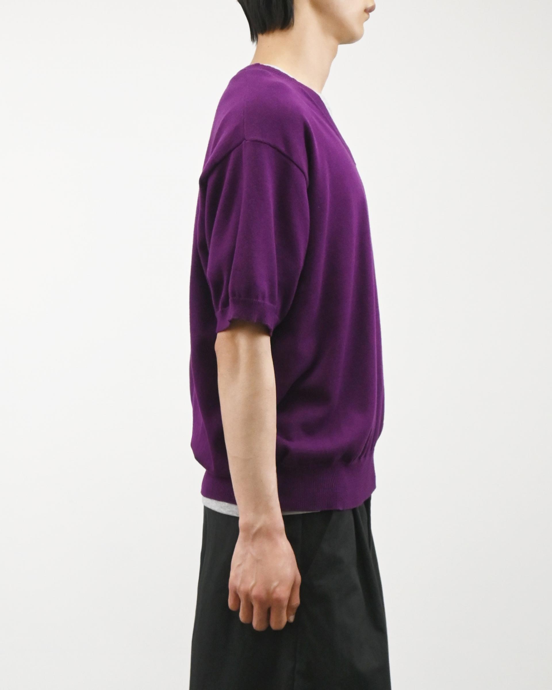 sierra v-neck half knit