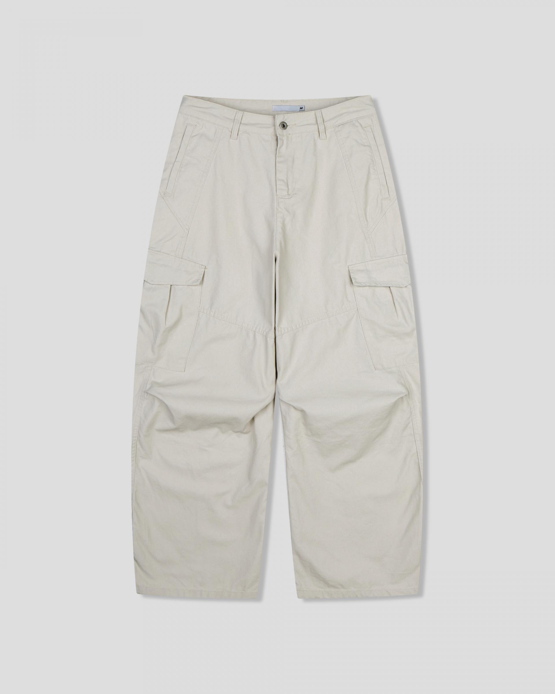 neon invision curved cotton pants