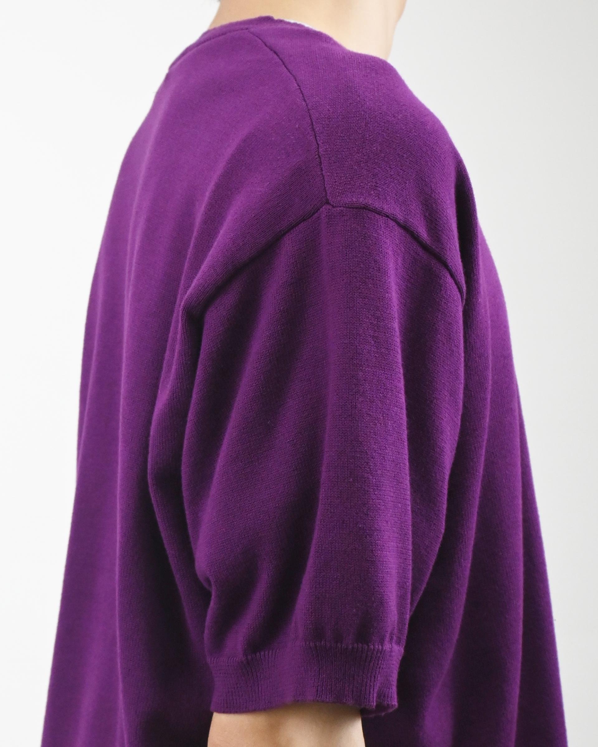 sierra v-neck half knit
