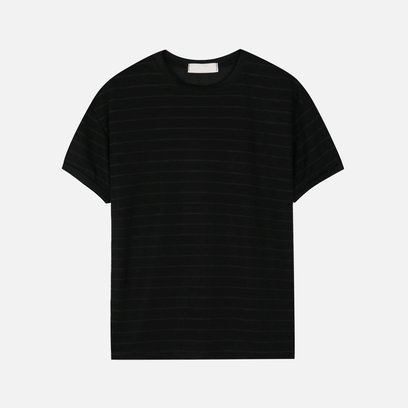 stripe ringer half t-shirt