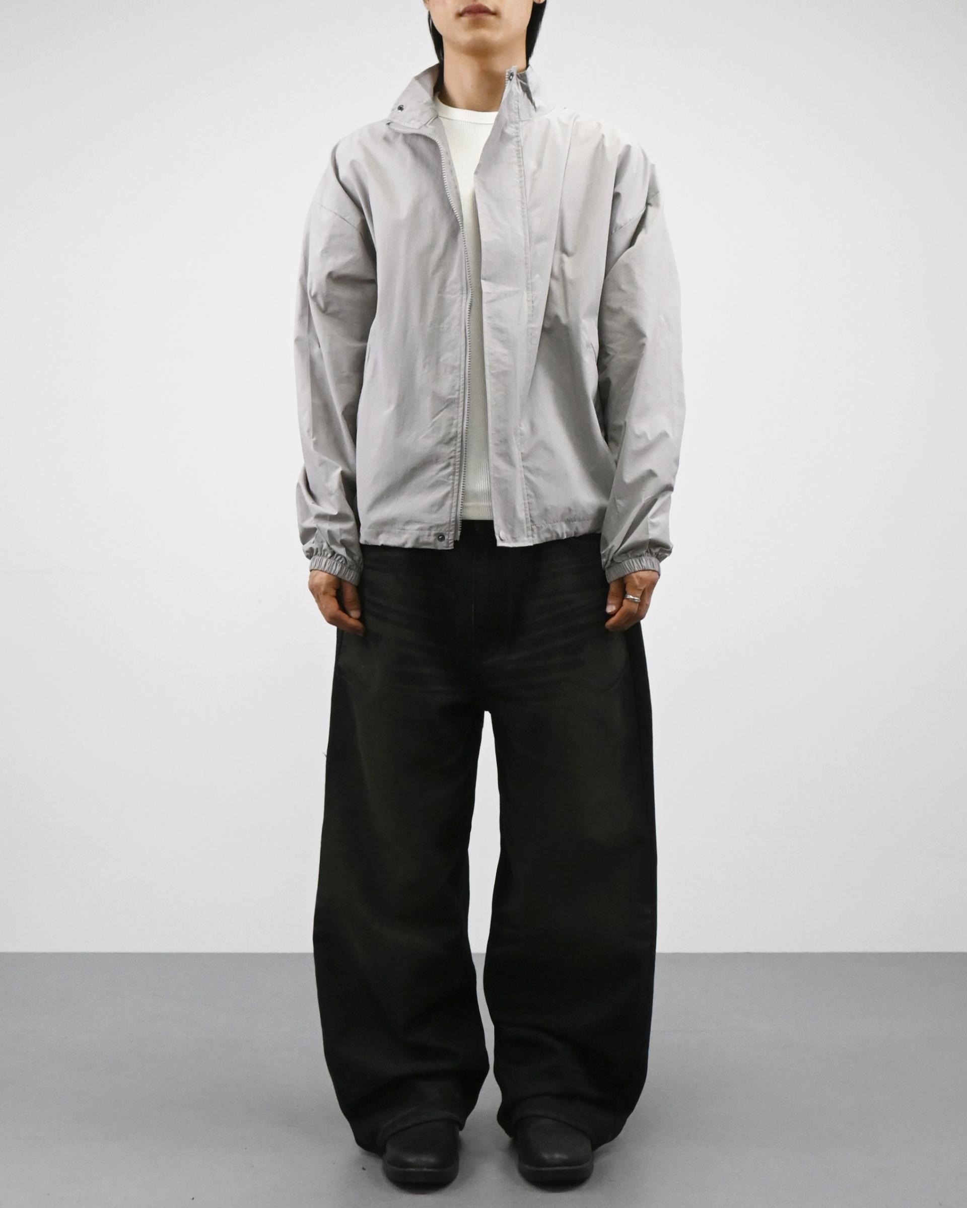 high neck windbreaker