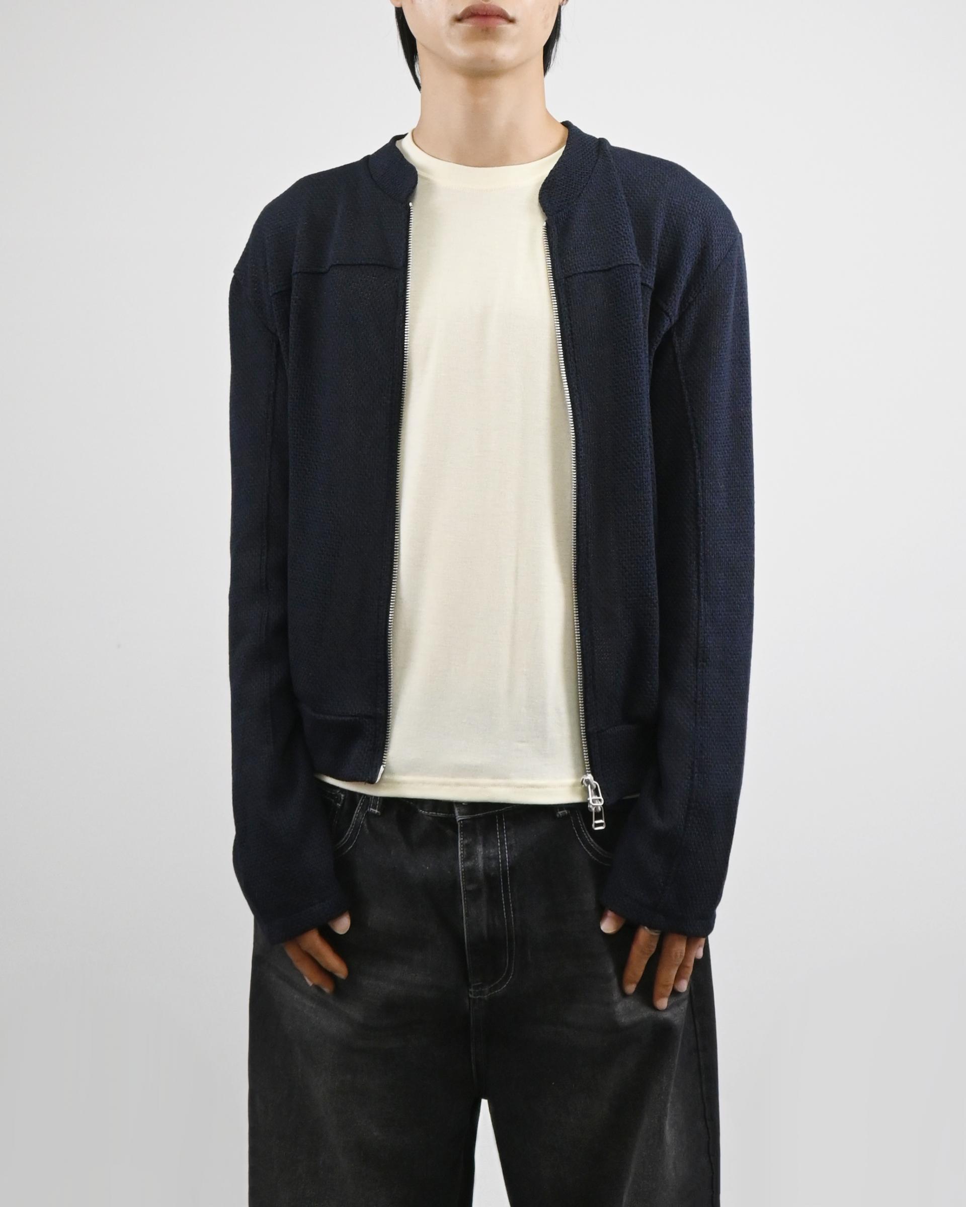 knit rider jacket