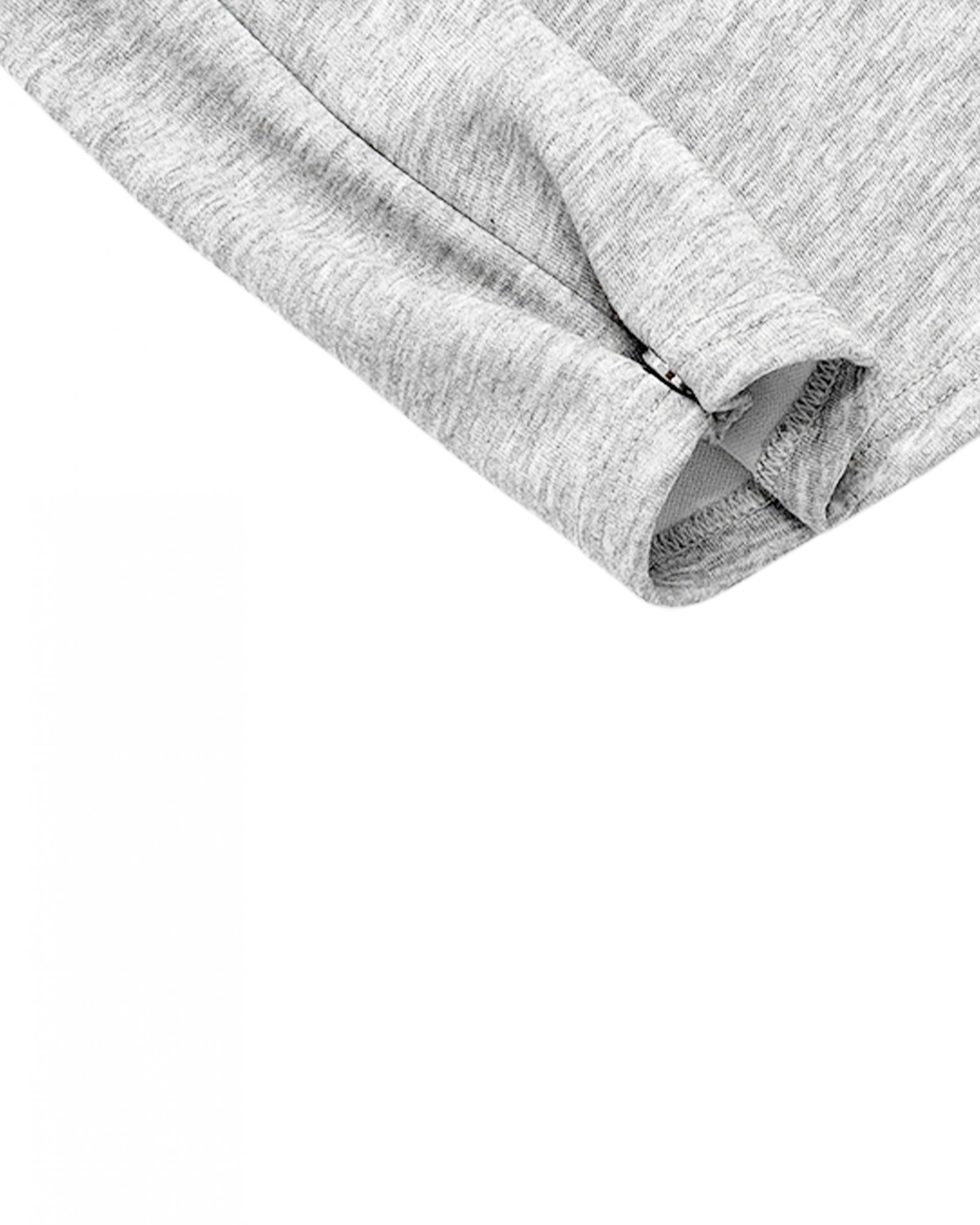 snap bermuda sweatpants