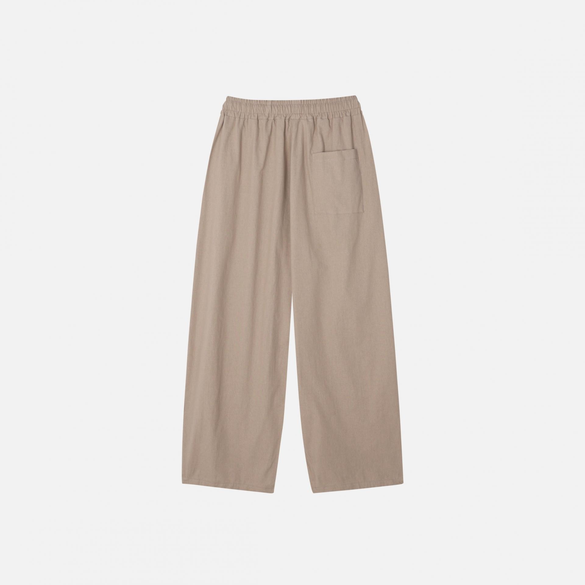 linen cotton balloon pants