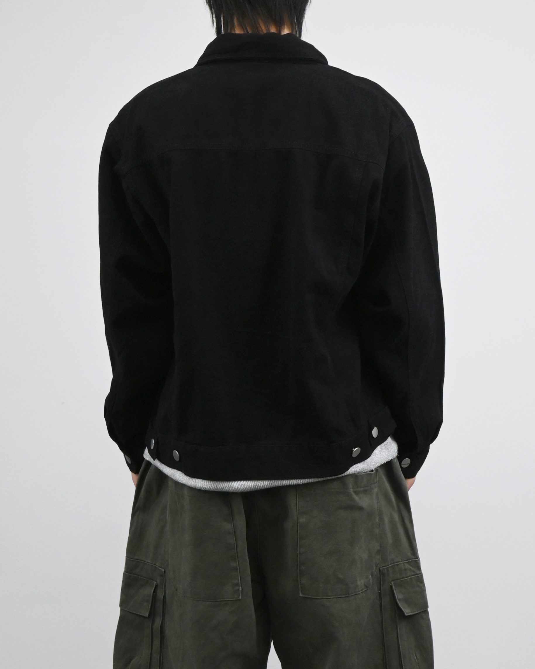 leon kara trucker jacket