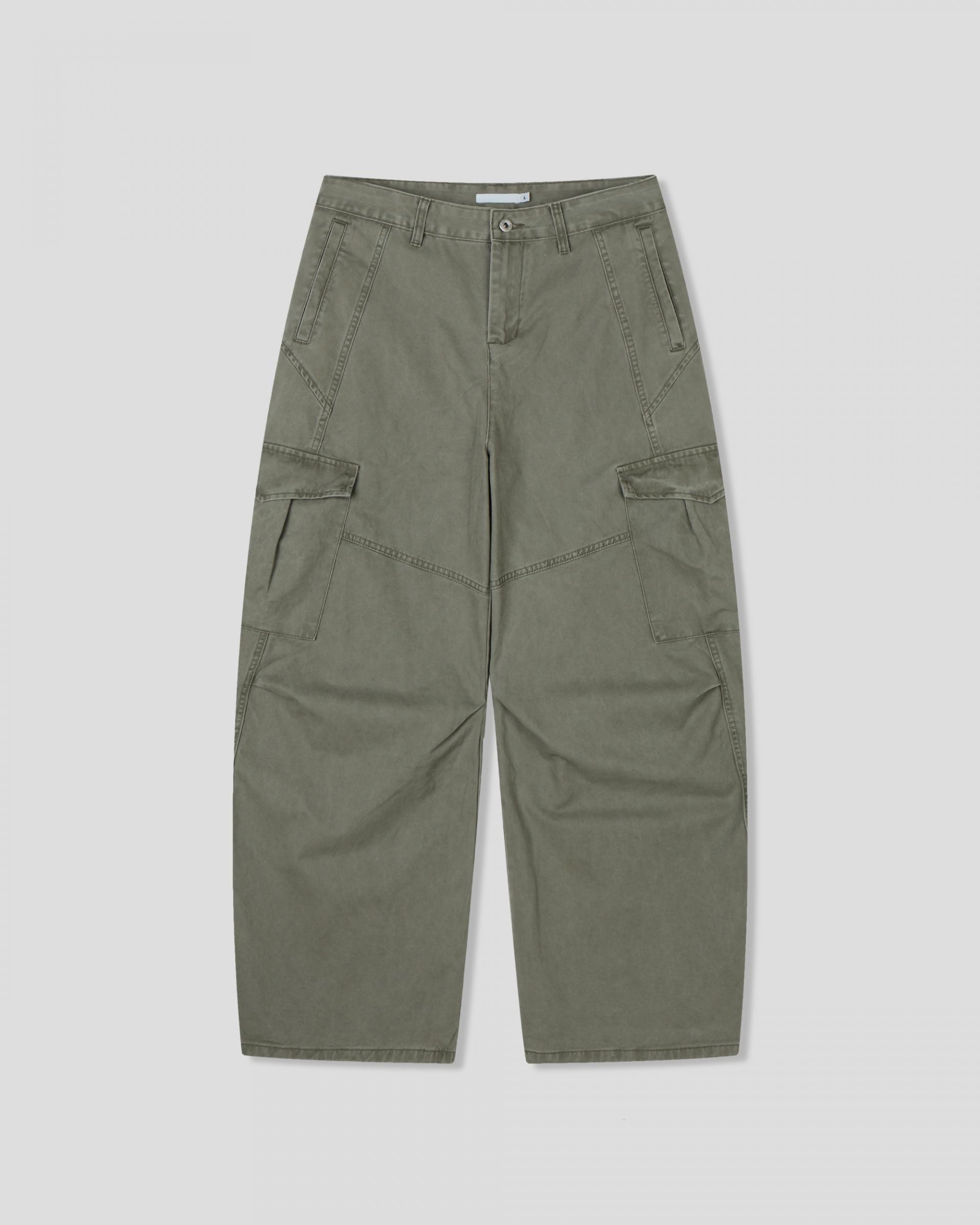 neon invision curved cotton pants