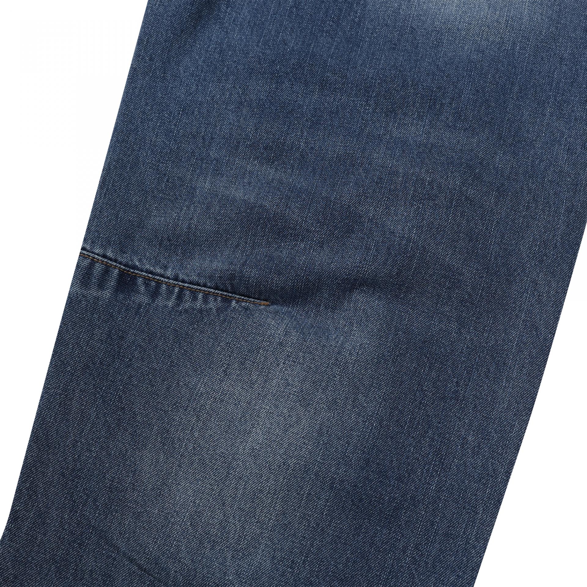 dart balloon denim pants (mid blue)