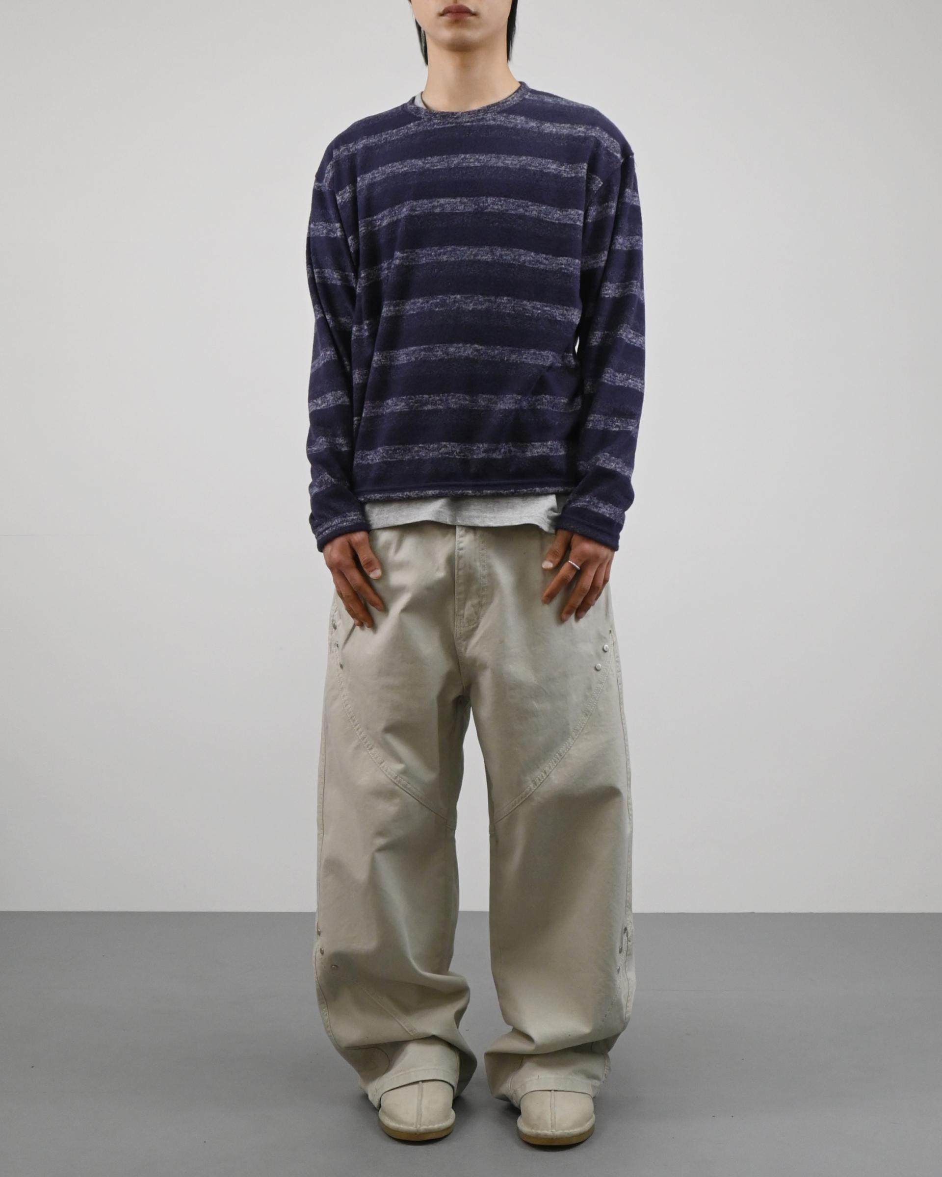 ash stripe knit