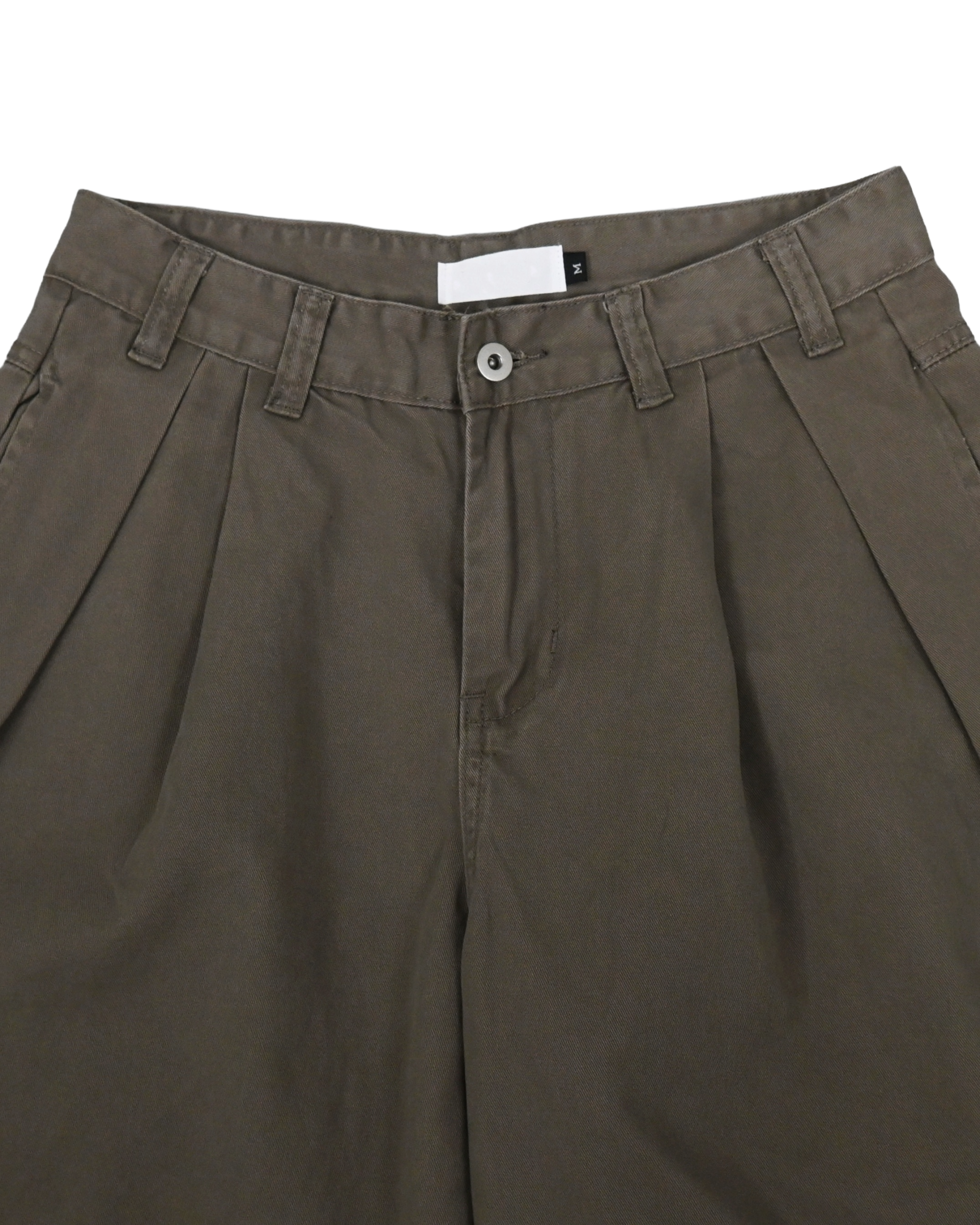 pigment two tuck bermuda cotton pants