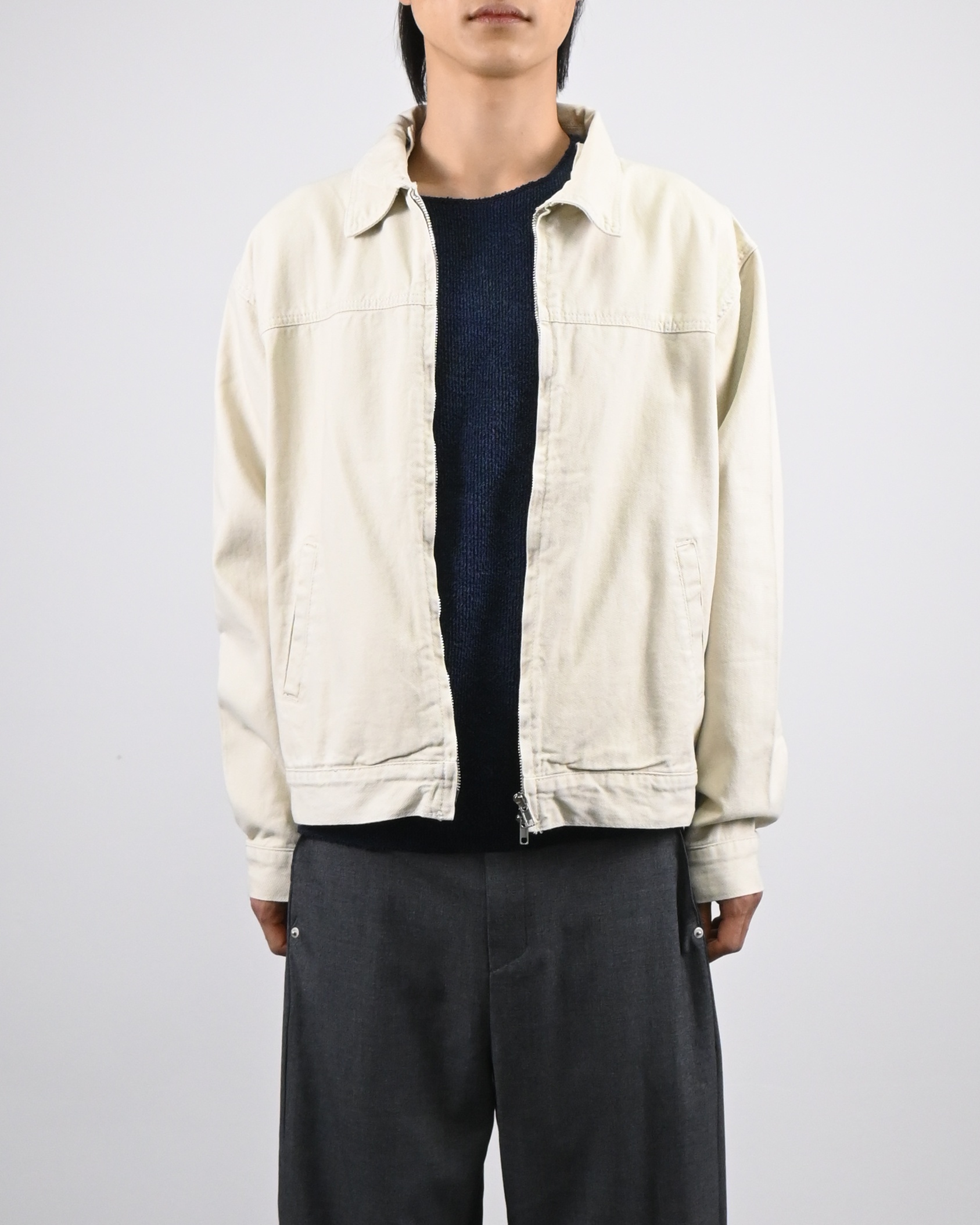 leon kara trucker jacket