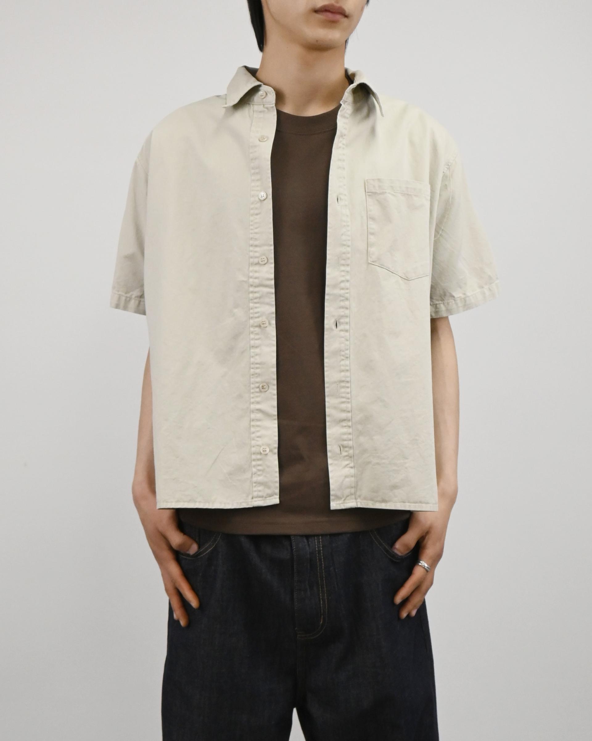 crop ding cotton half shirt