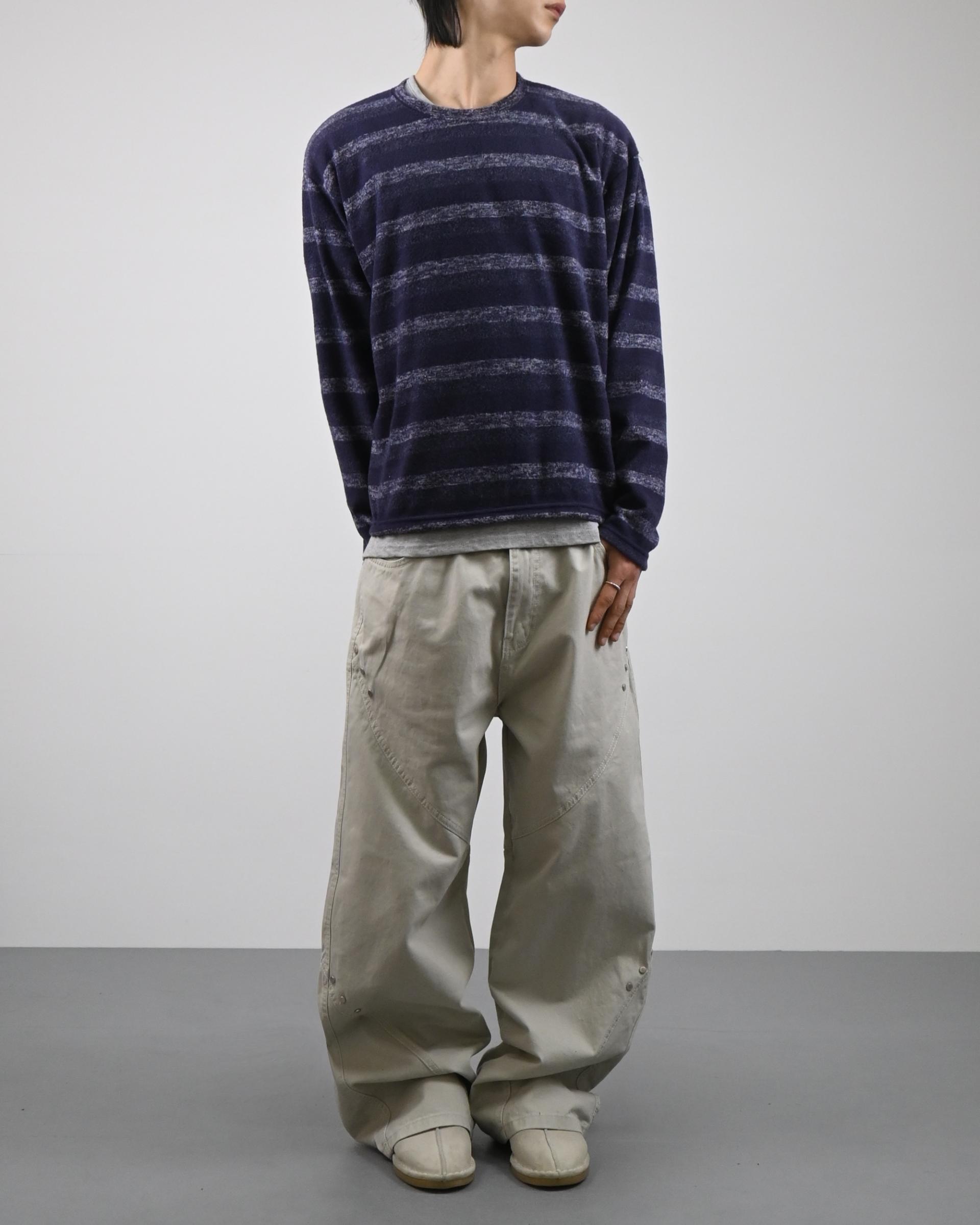 ash stripe knit