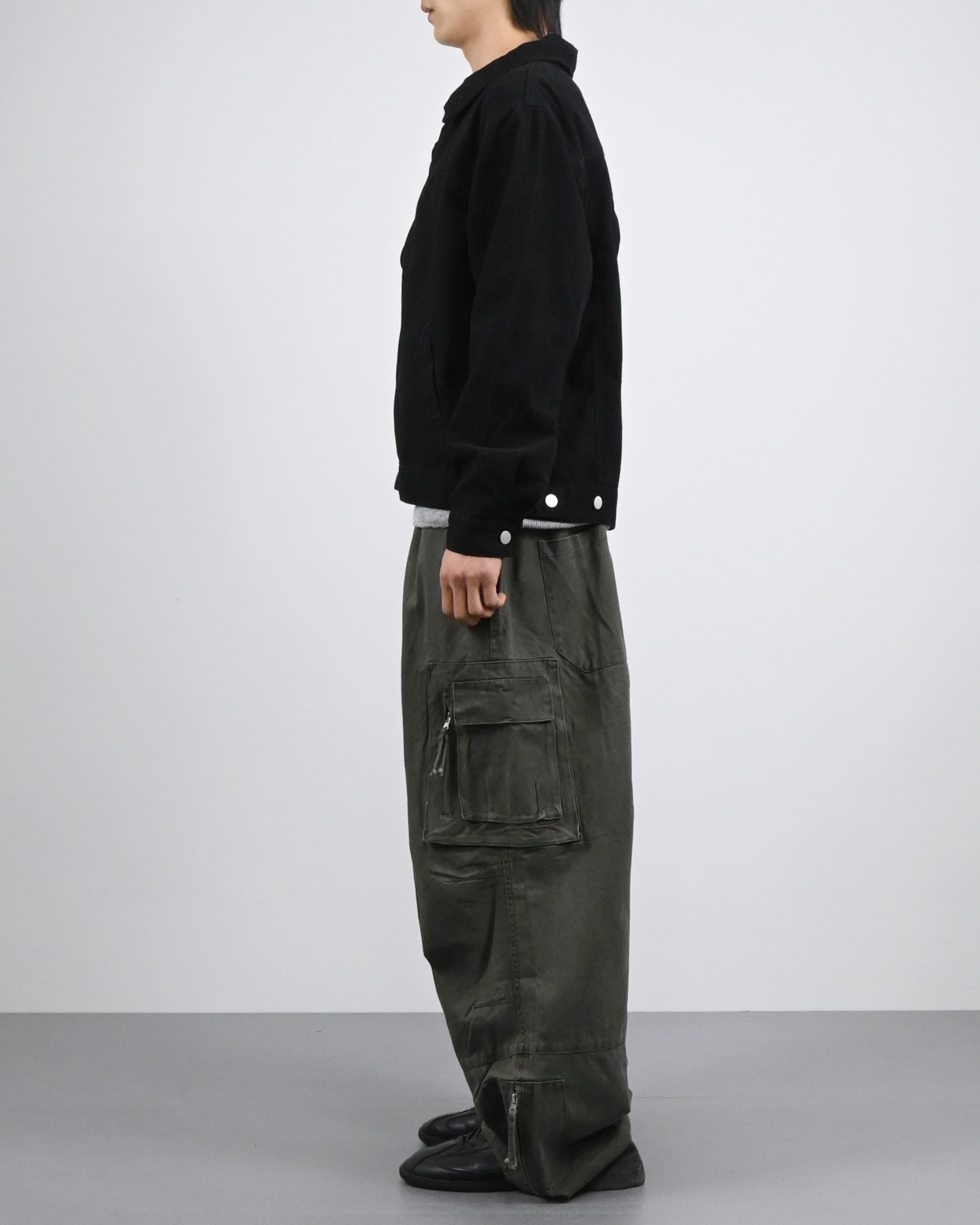 leon kara trucker jacket