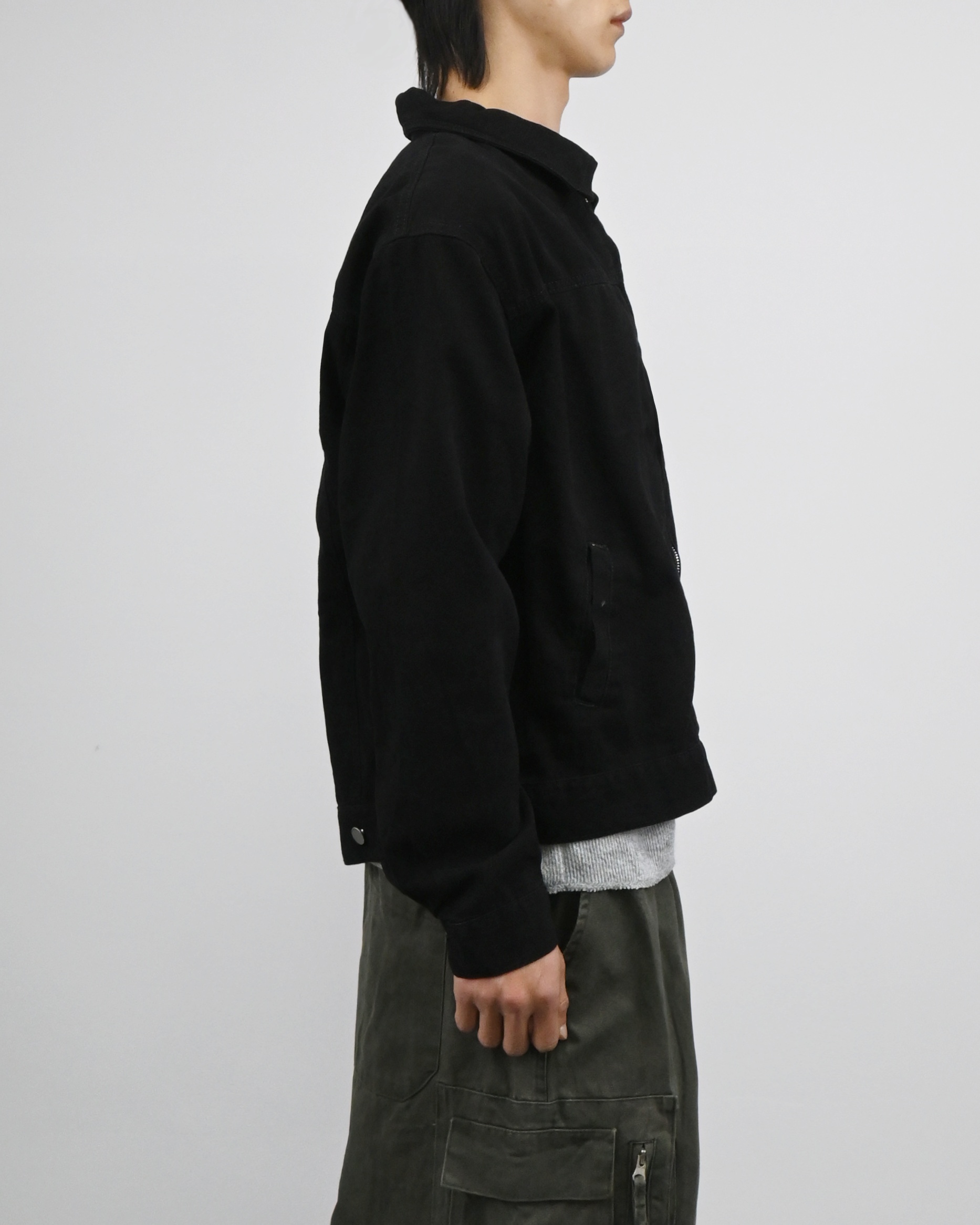 leon kara trucker jacket