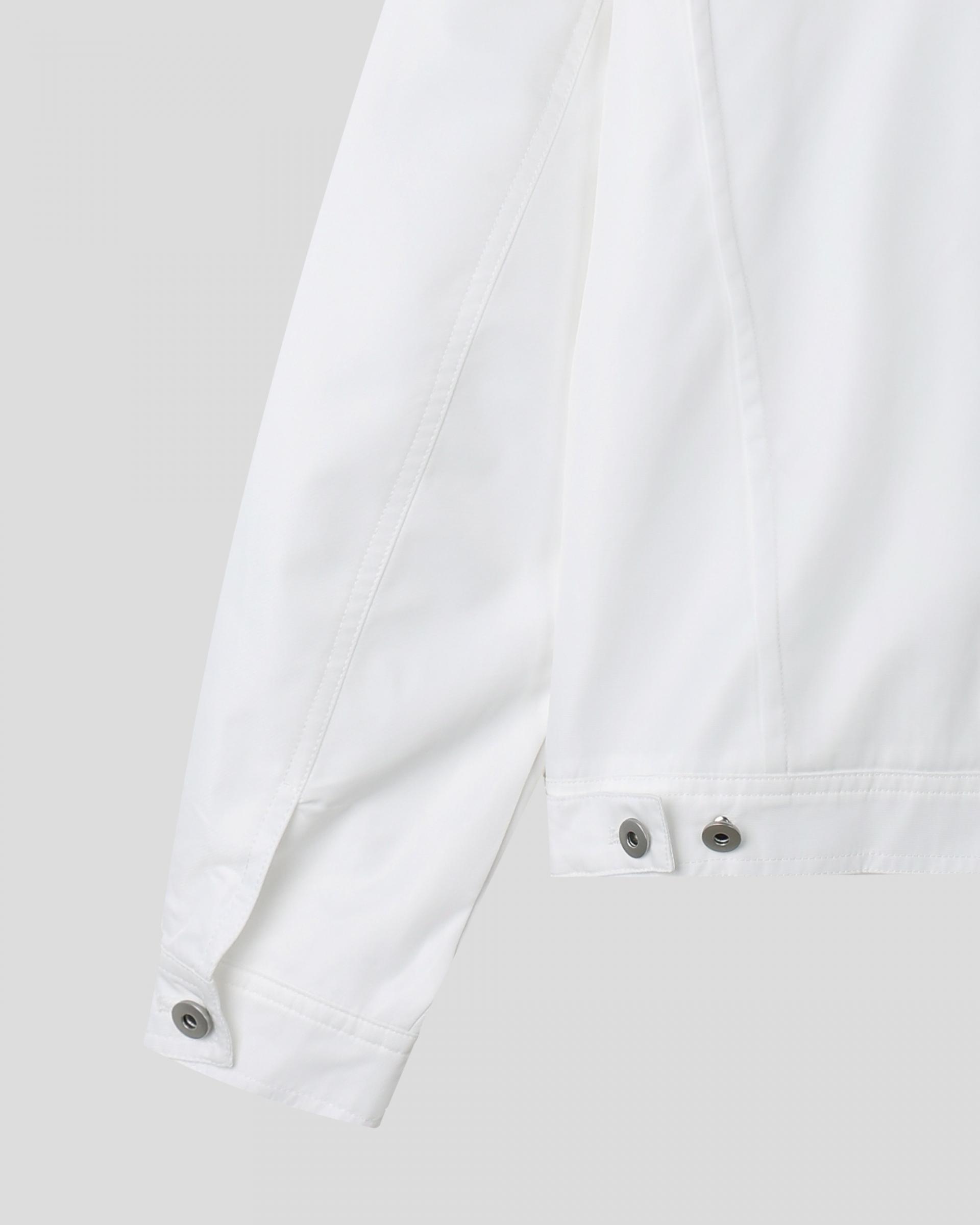 mix trucker crop jacket