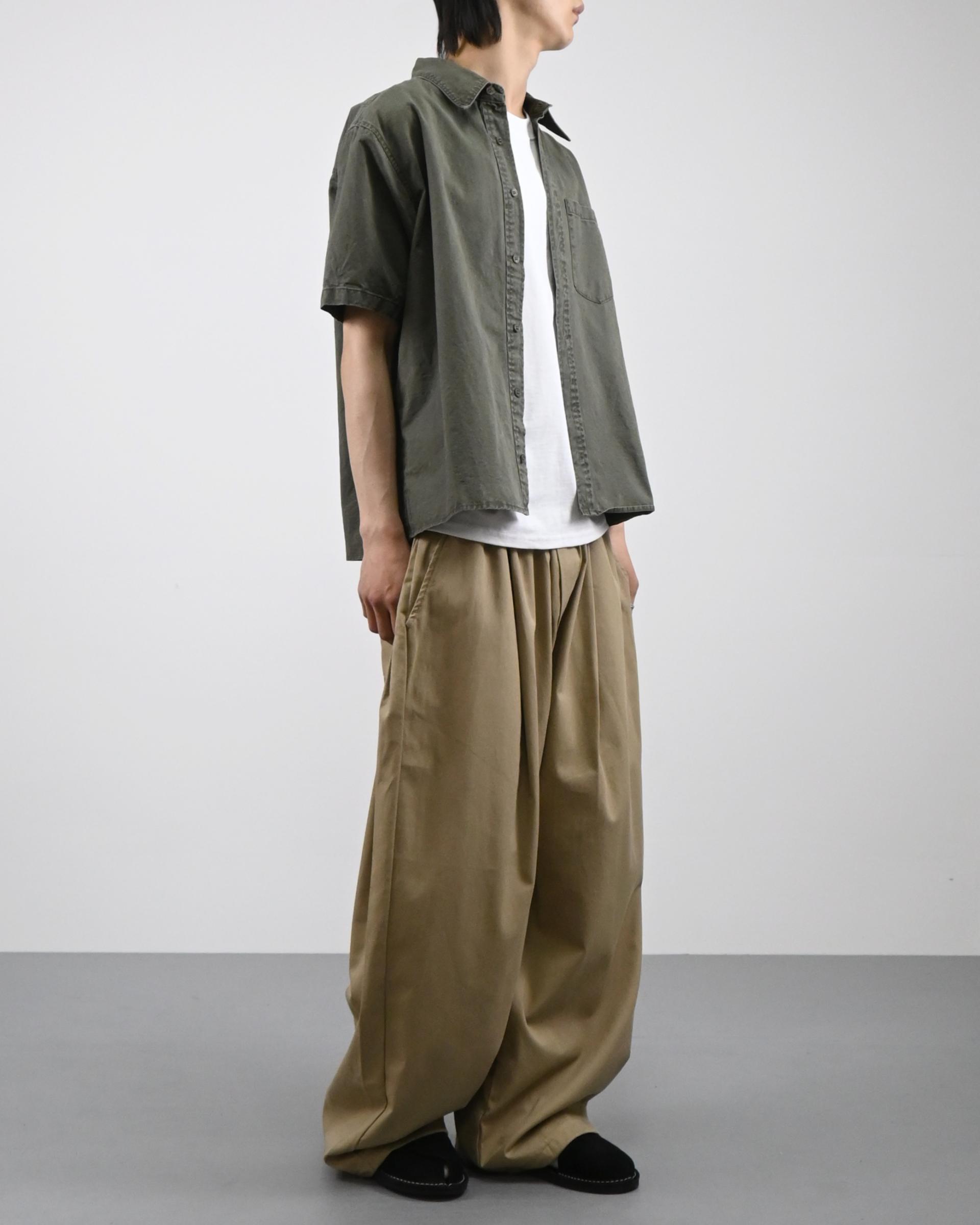 crop ding cotton half shirt