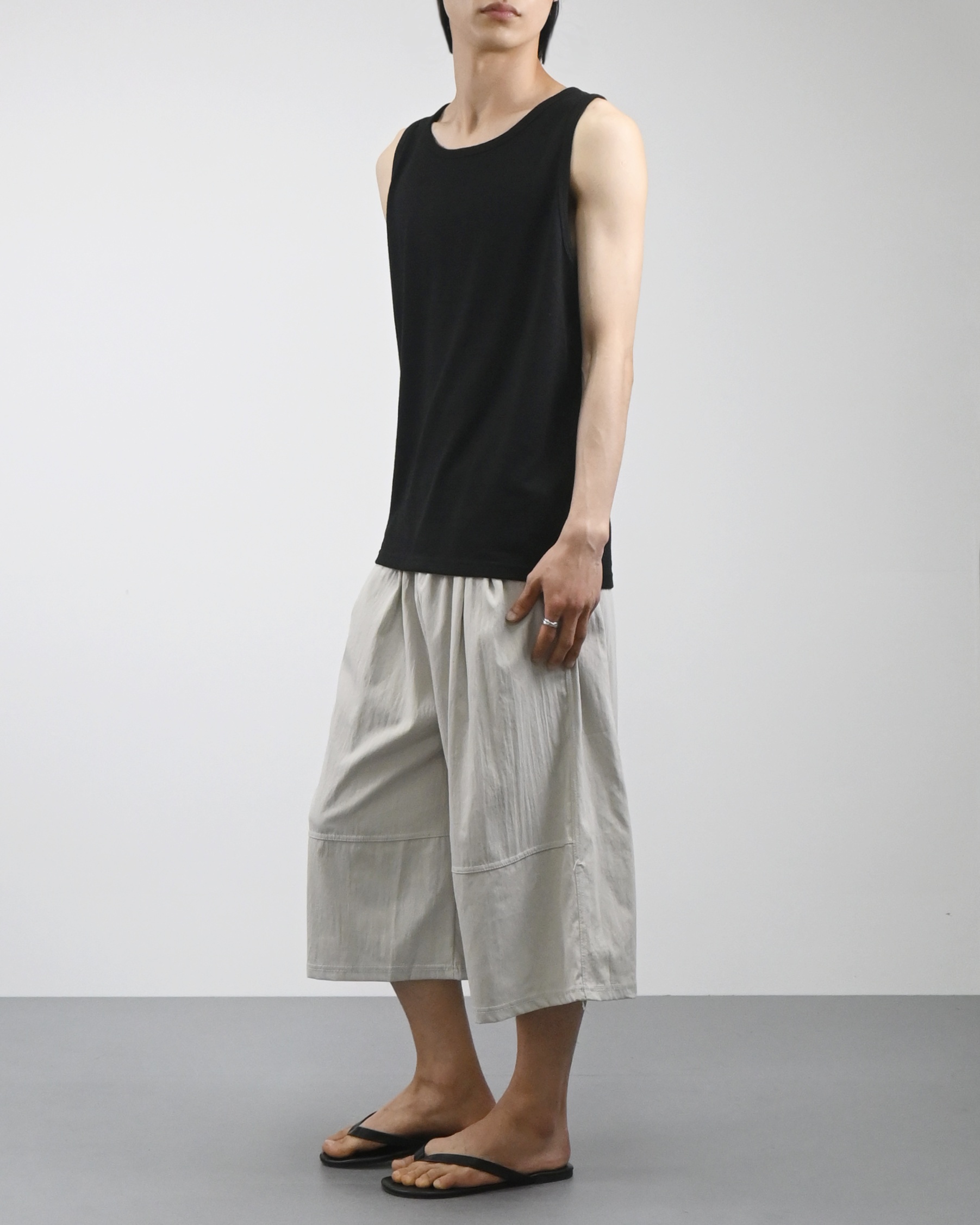 slub generous vest
